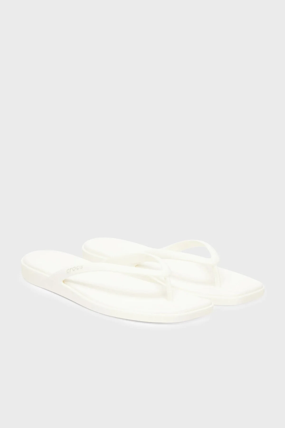 Crocs Miami Flip Kare Burun Parmak Arası Kadın Terlik 211435-0WV BEYAZ - 2