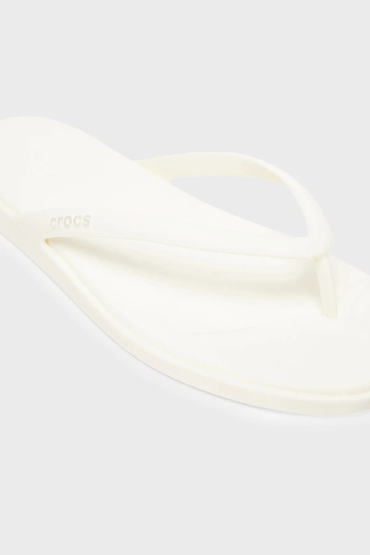 Crocs Miami Flip Kare Burun Parmak Arası Kadın Terlik 211435-0WV BEYAZ - 5
