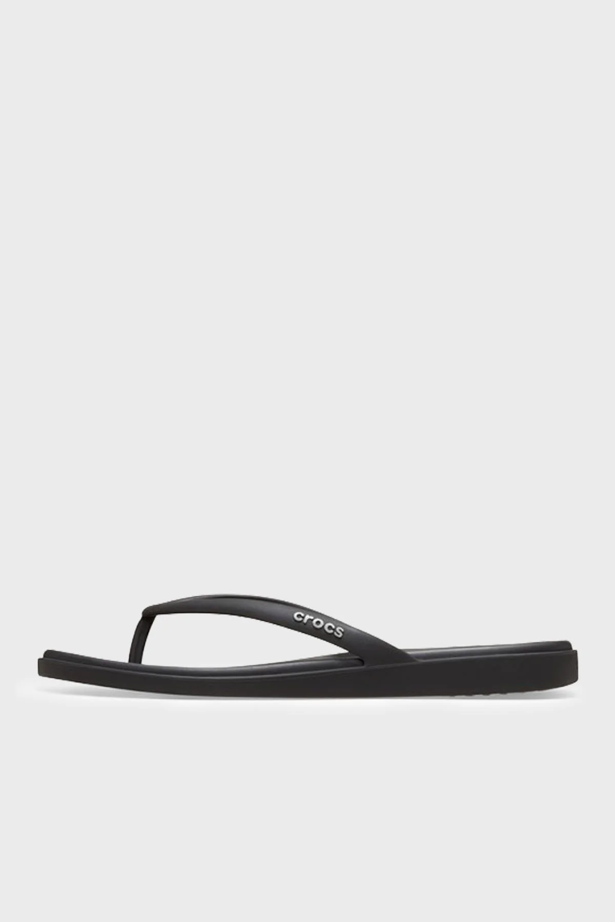 Crocs Miami Flip Logolu Parmak Arası Kadın Terlik 211435-001 SİYAH - 2