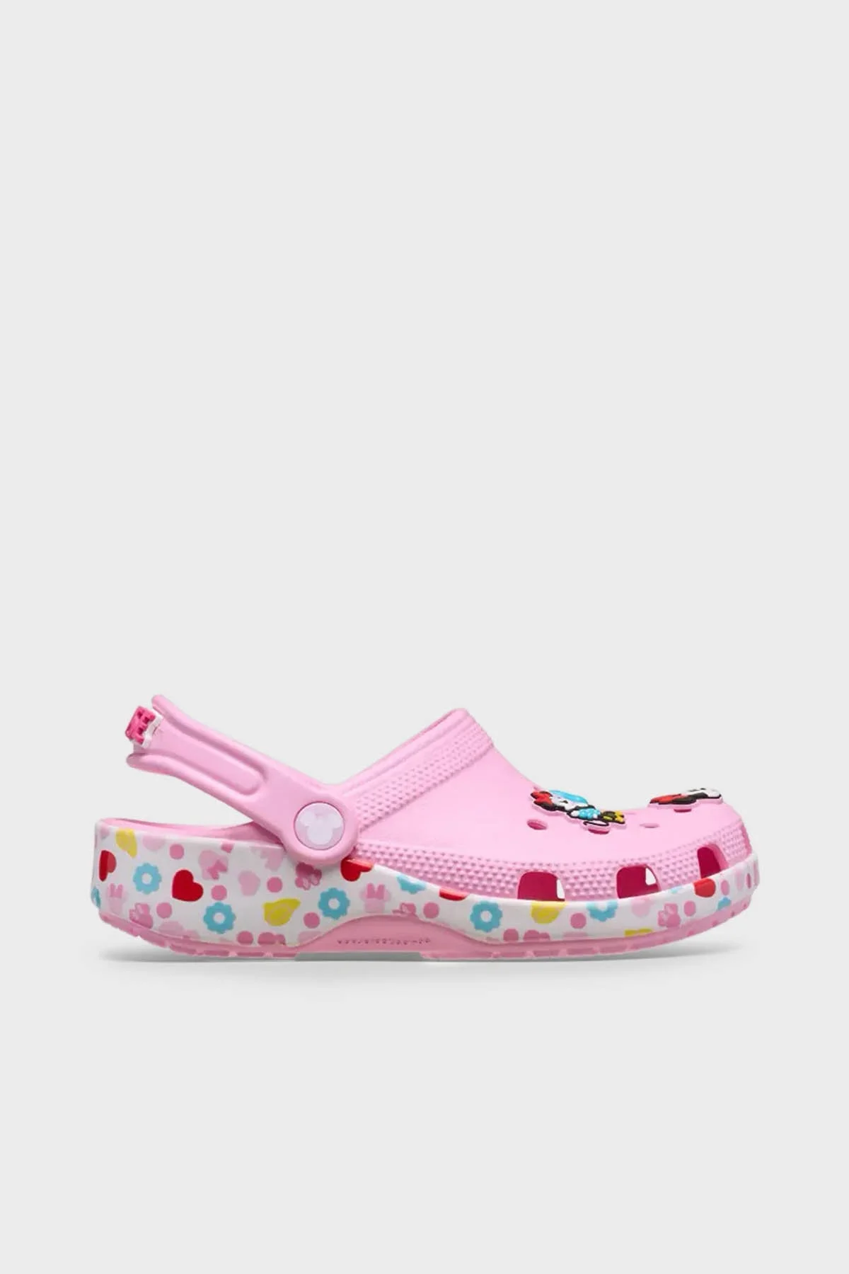 Crocs Mickey Frnds Minnie Cls Clg T Hafif Çıkarılabilir Kayışlı Sandalet Kız Çocuk Terlik 210894-90H PEMBE - 7