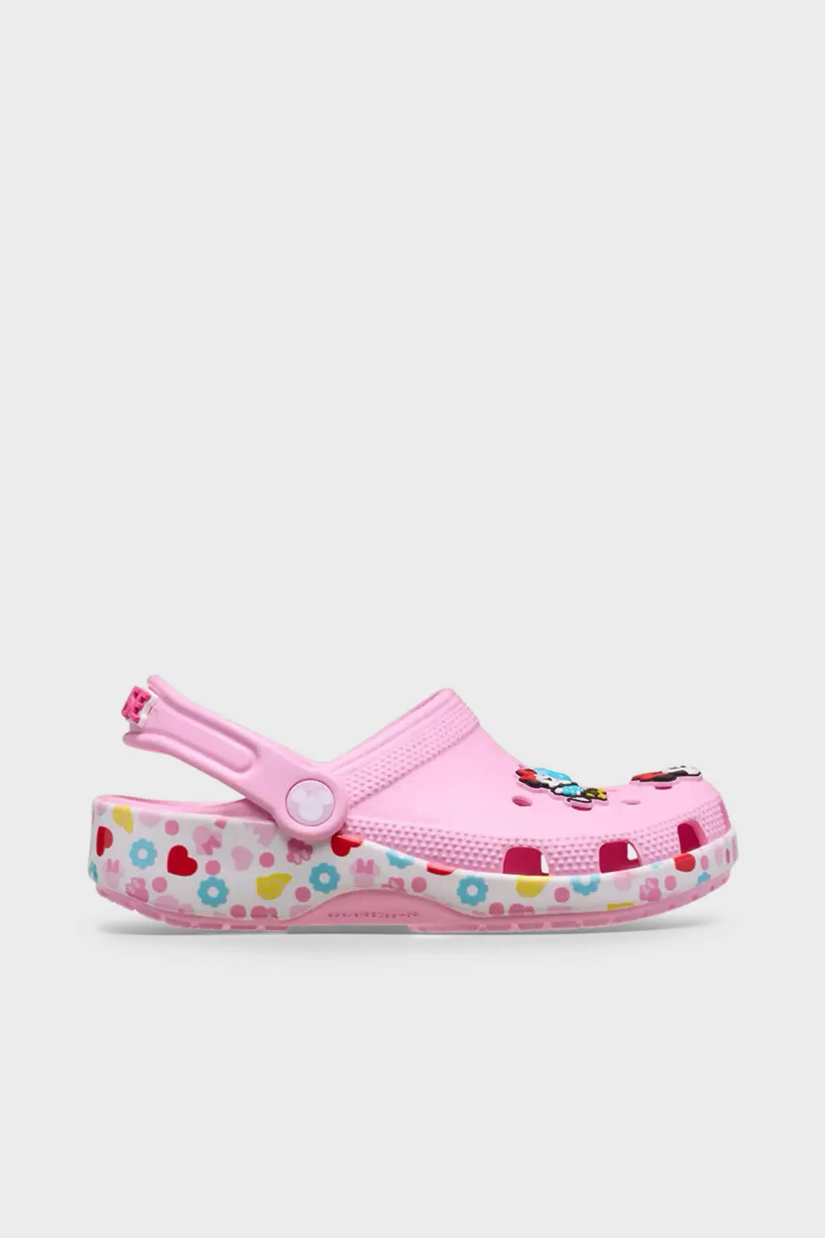 Crocs Mickey Frnds Minnie Cls Clg T Hafif Çıkarılabilir Kayışlı Sandalet Kız Çocuk Terlik 210894-90H PEMBE - 1