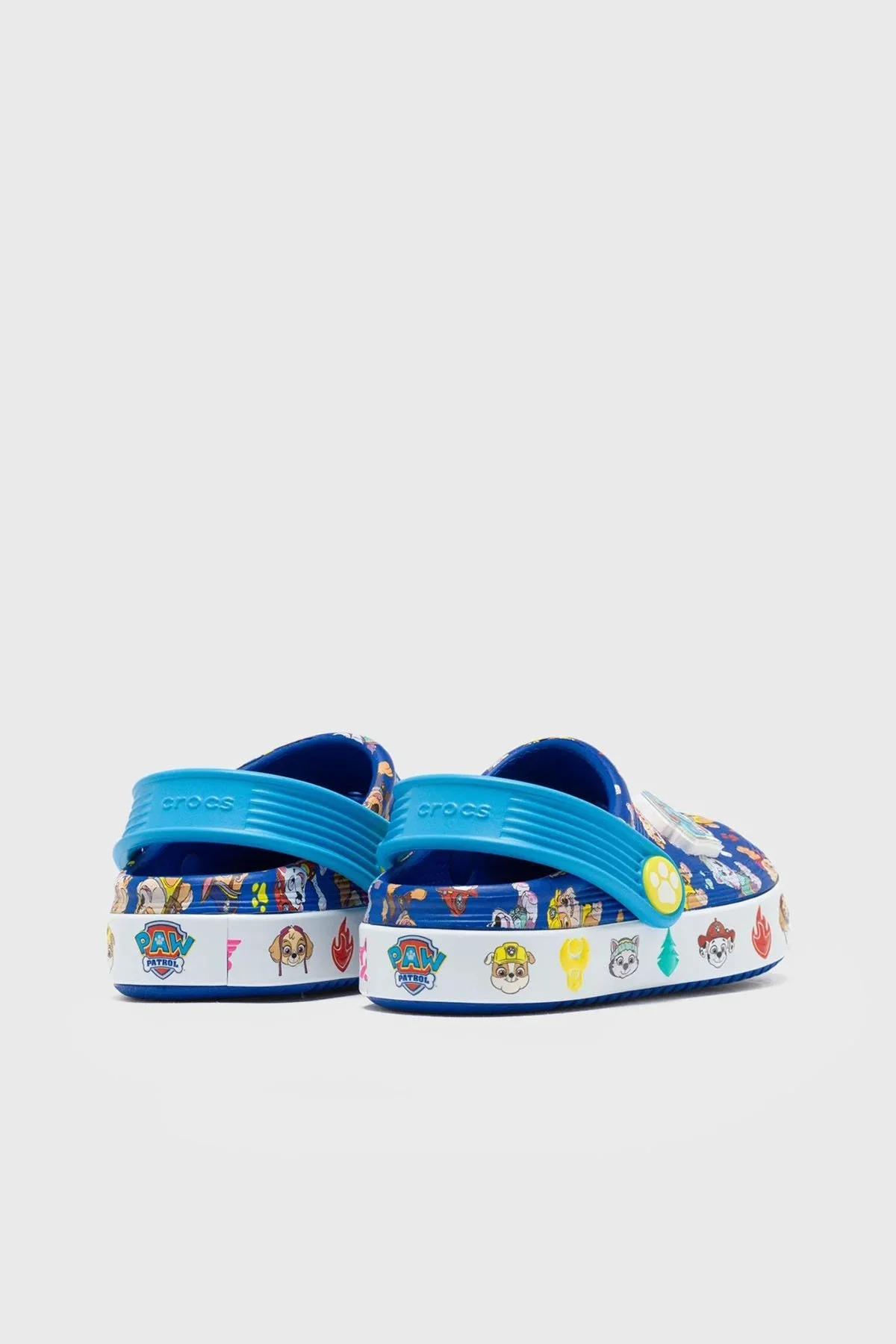 Crocs Paw Patrol Off Court Clg T Baskılı Sandalet Unisex Çocuk Terlik 208853-425 MAVİ - 5