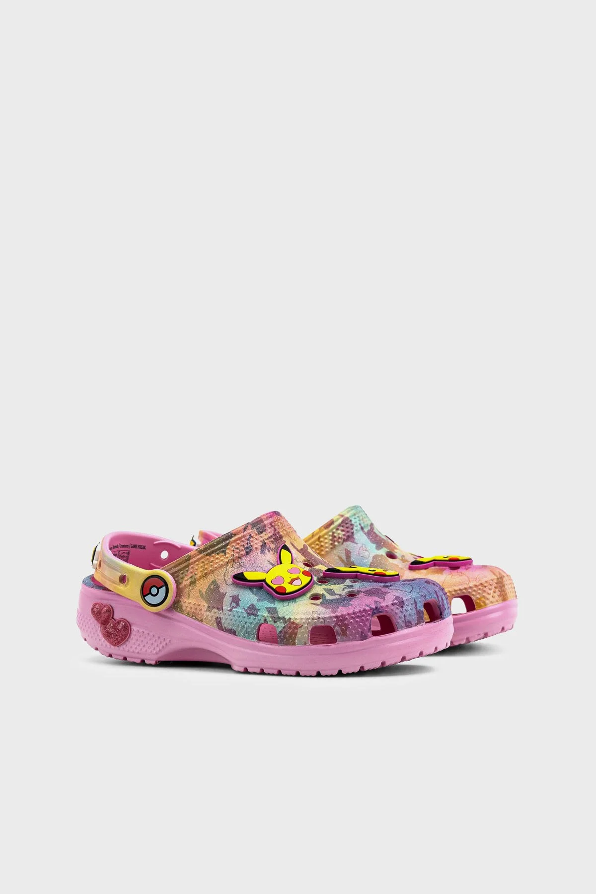 Crocs Pikachu Pink Cls Clg K Desenli Kız Çocuk Terlik 211229-90H PEMBE - 3