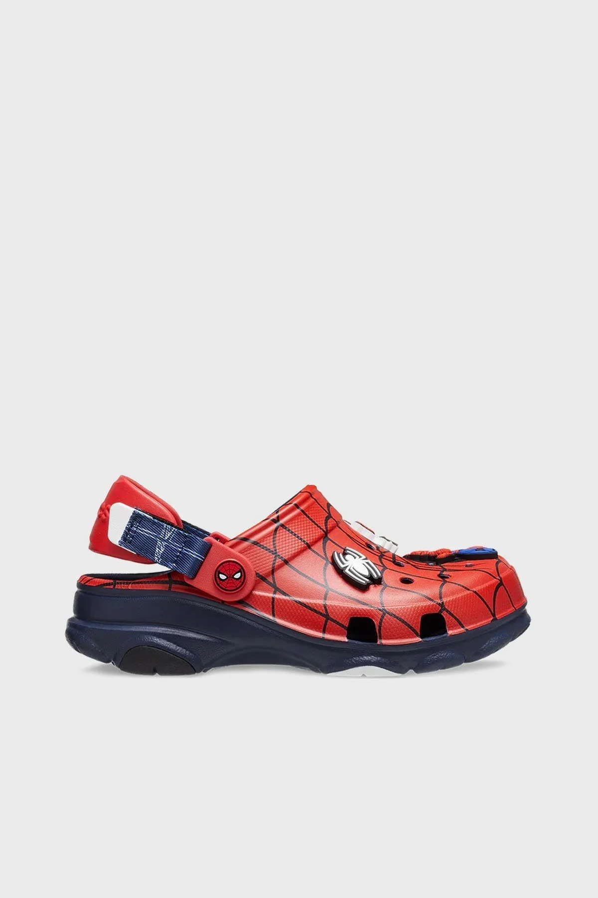 Crocs Spider-Man All Terrain Clog T Hafif Sandalet Erkek Çocuk Terlik 209258-410 LACİVERT - 1