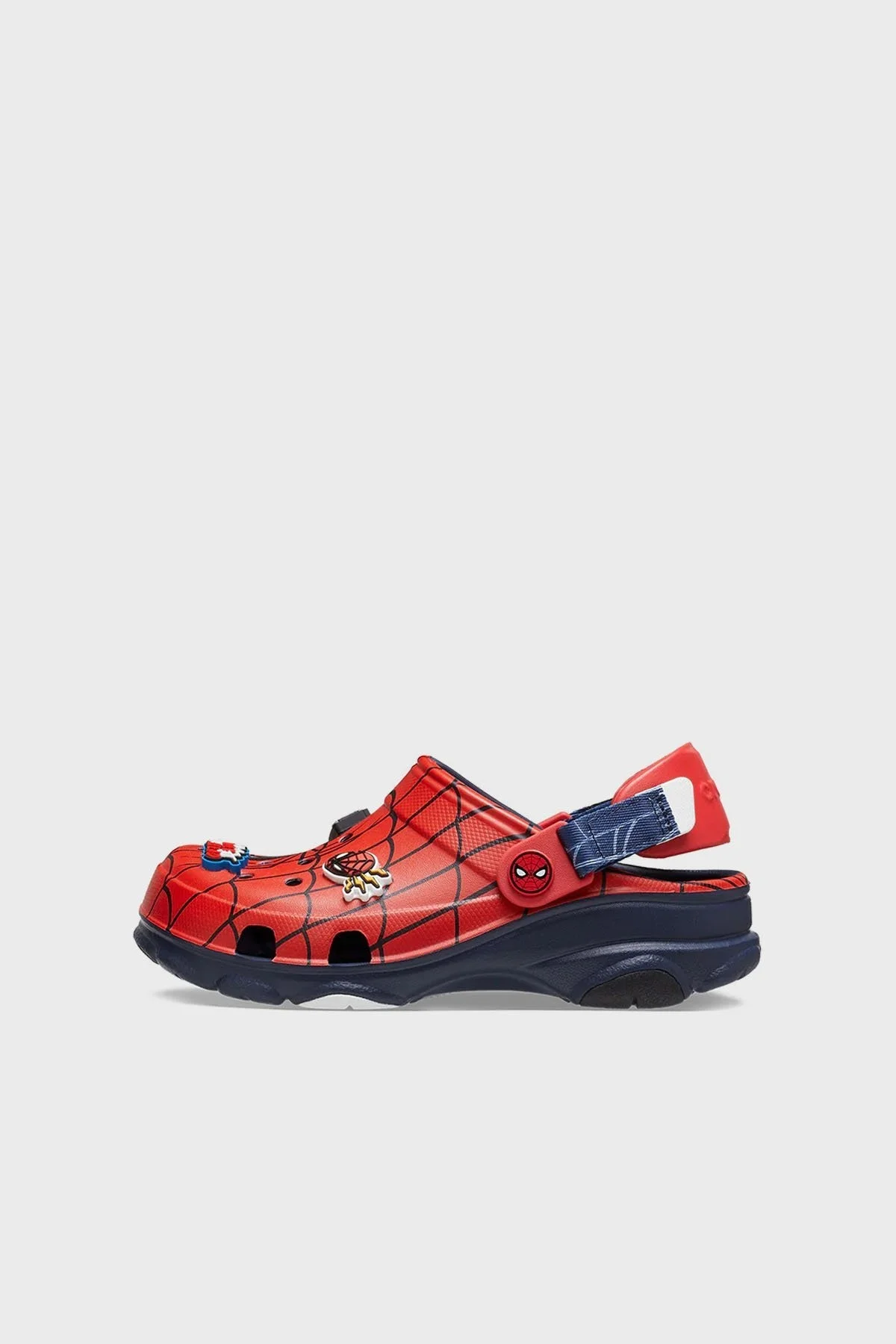 Crocs Spider-Man All Terrain Clog T Hafif Sandalet Erkek Çocuk Terlik 209258-410 LACİVERT - 3
