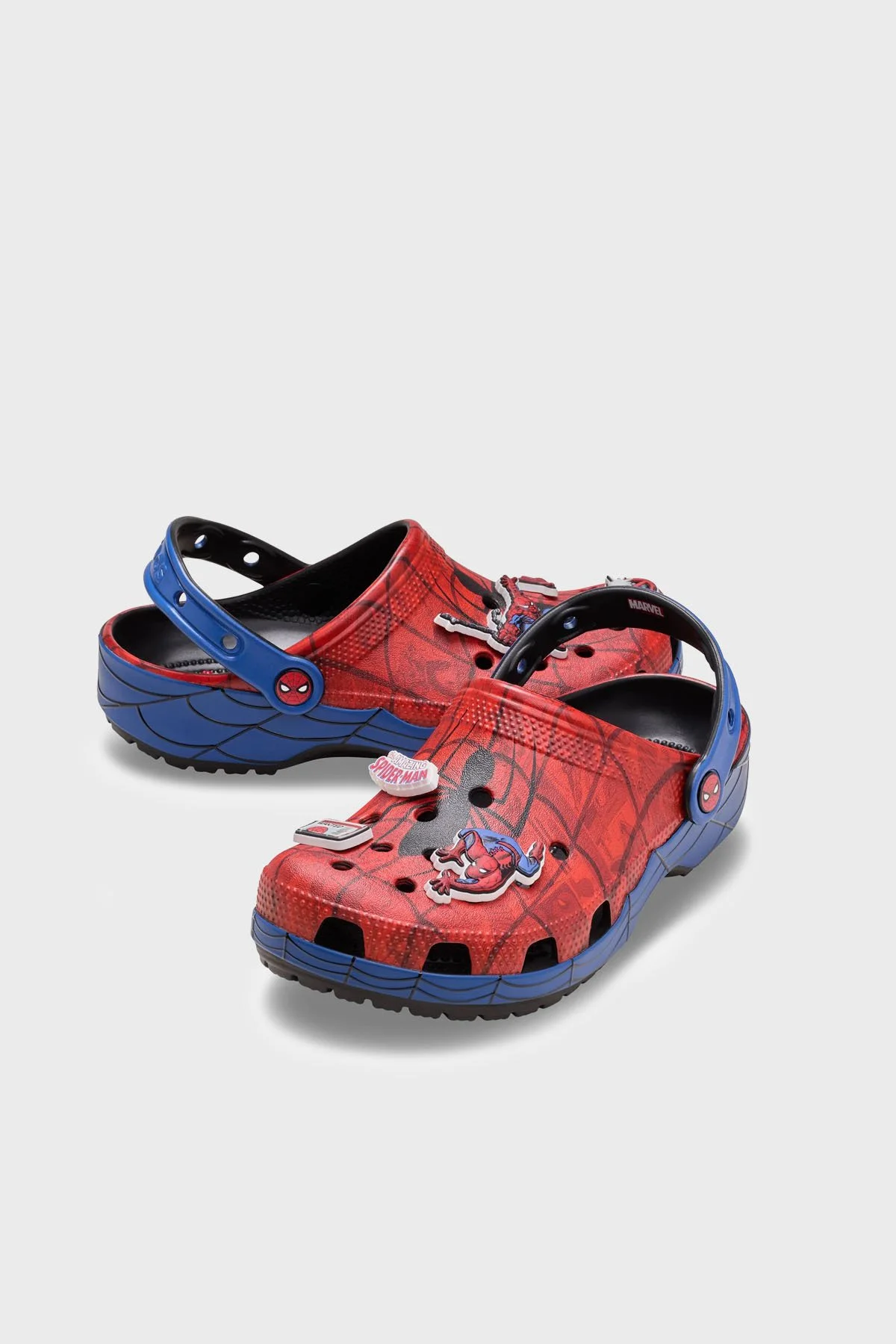 Crocs Spider Web Cl Clg K Logolu Erkek Çocuk Terlik 211409-90H KIRMIZI - 3