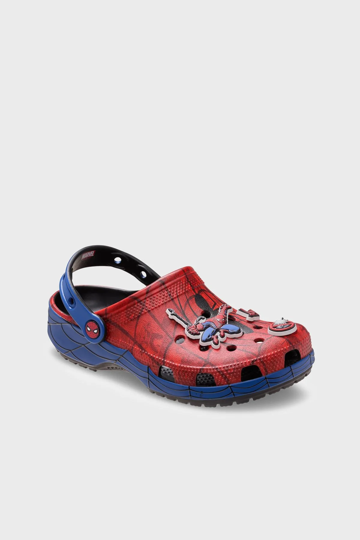 Crocs Spider Web Cl Clg K Logolu Erkek Çocuk Terlik 211409-90H KIRMIZI - 4