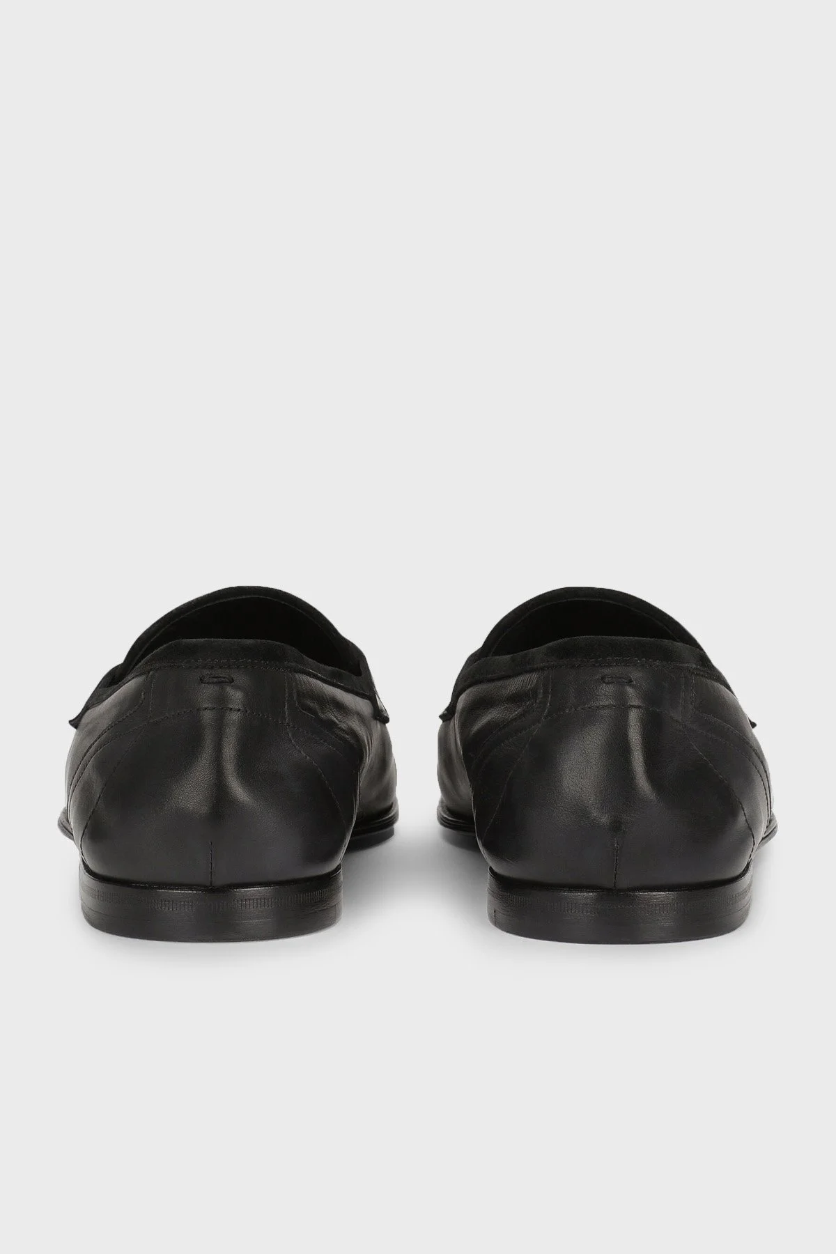 Dolce & Gabbana Deri Makosen Erkek Ayakkabı A50462 AQ993 80999 SİYAH - 7