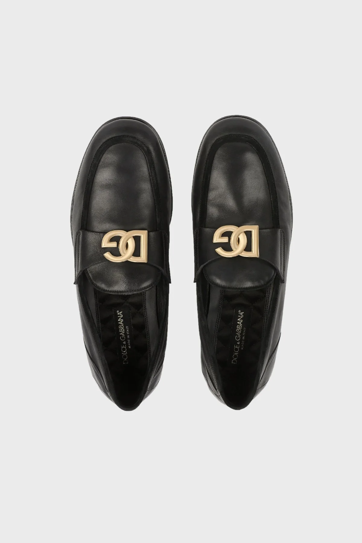 Dolce & Gabbana Deri Makosen Erkek Ayakkabı A50462 AQ993 80999 SİYAH - 8