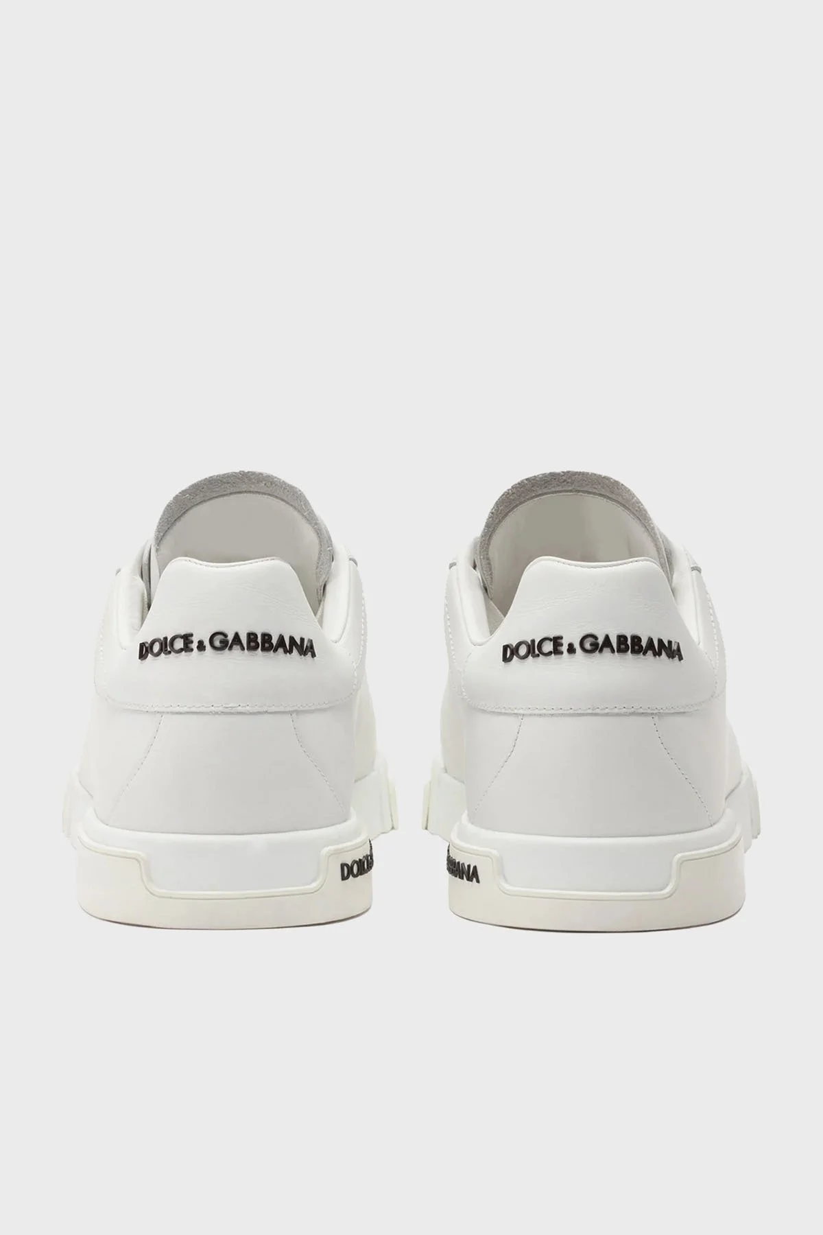 Dolce & Gabbana Deri Sneaker Erkek Ayakkabı CS2332 AA335 80001 BEYAZ - 8