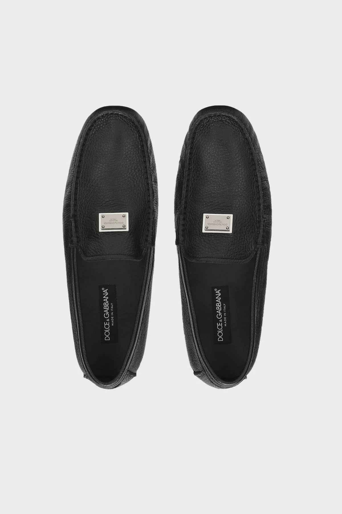 Dolce & Gabbana Hakiki Deri Makosen Erkek Ayakkabı A50596 A8034 80999 SİYAH - 8