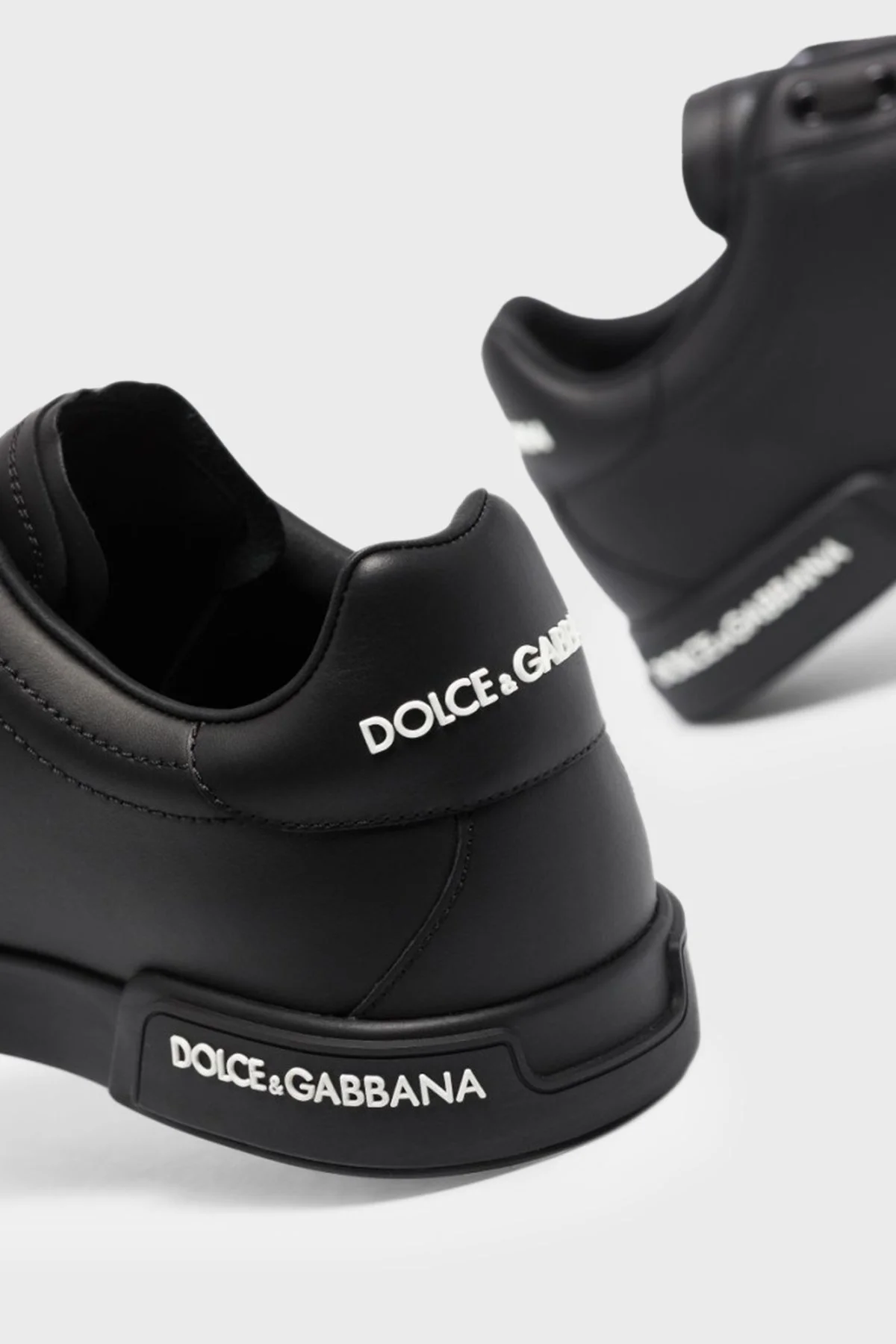 Dolce & Gabbana Hakiki Deri Sneaker Erkek Ayakkabı CS1774