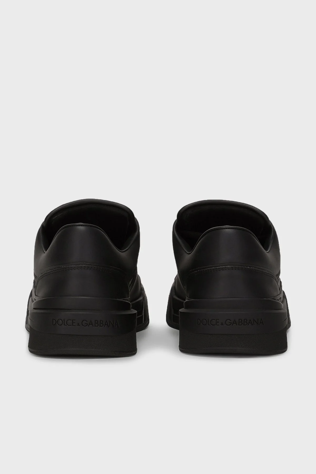 【送料・関税込】DOLCE&GABBANA SNEAKER CS2036 A1065 80999 Dolce & Gabbana Hakiki Deri Sneaker Erkek Ayakkabı CS2036