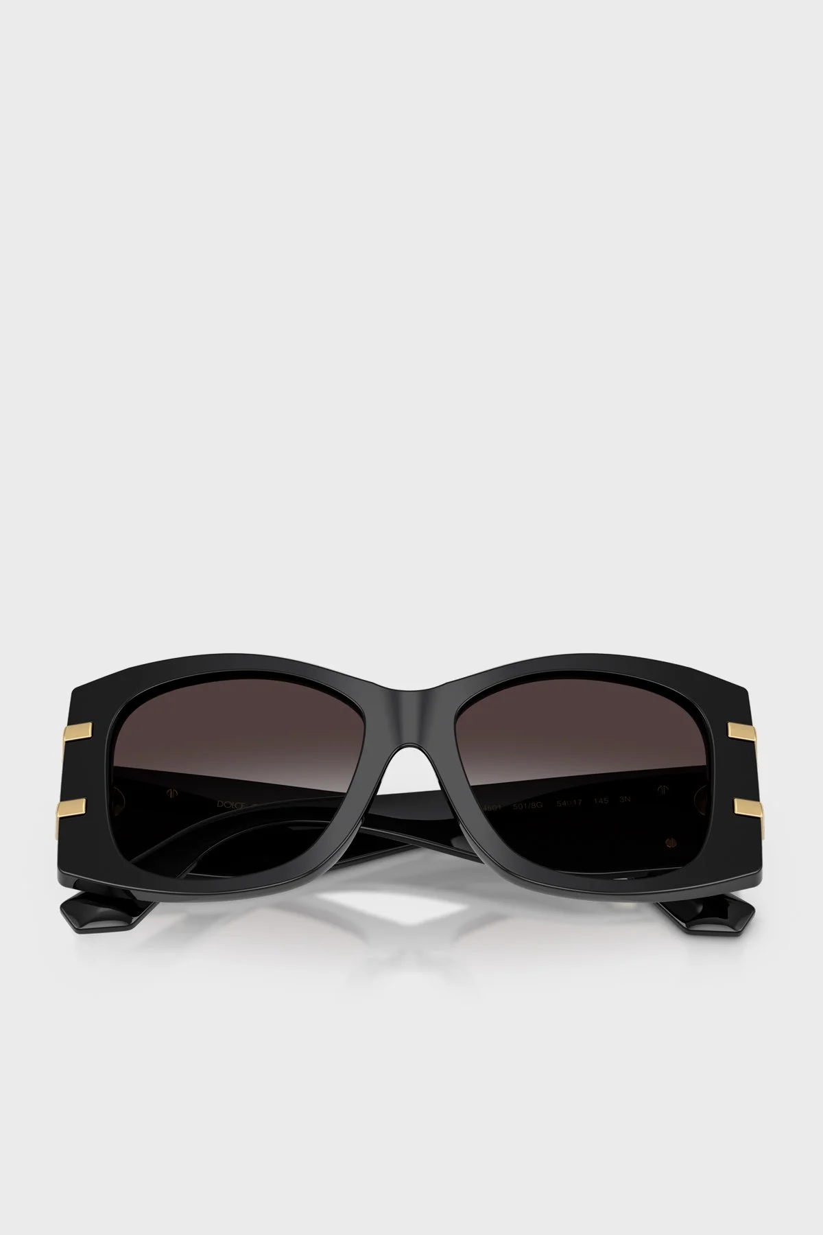 Dolce Gabbana Logolu Güneş Kadın Gözlük 0DG4501 5018G 54 Siyah - 4