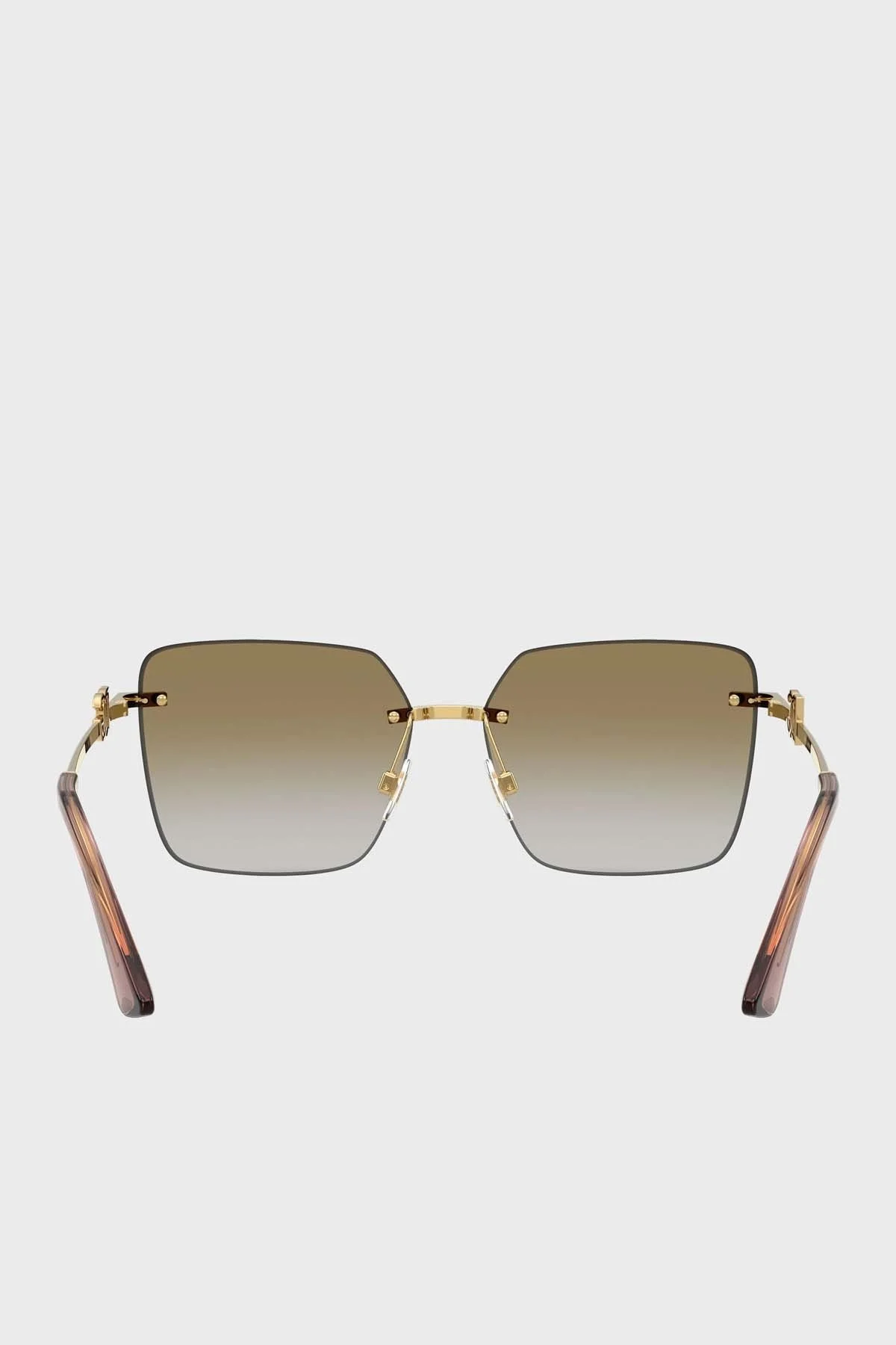 Dolce Gabbana Logolu Güneş Kadın Gözlük 0DG233 2B026E 59 Altın - 4