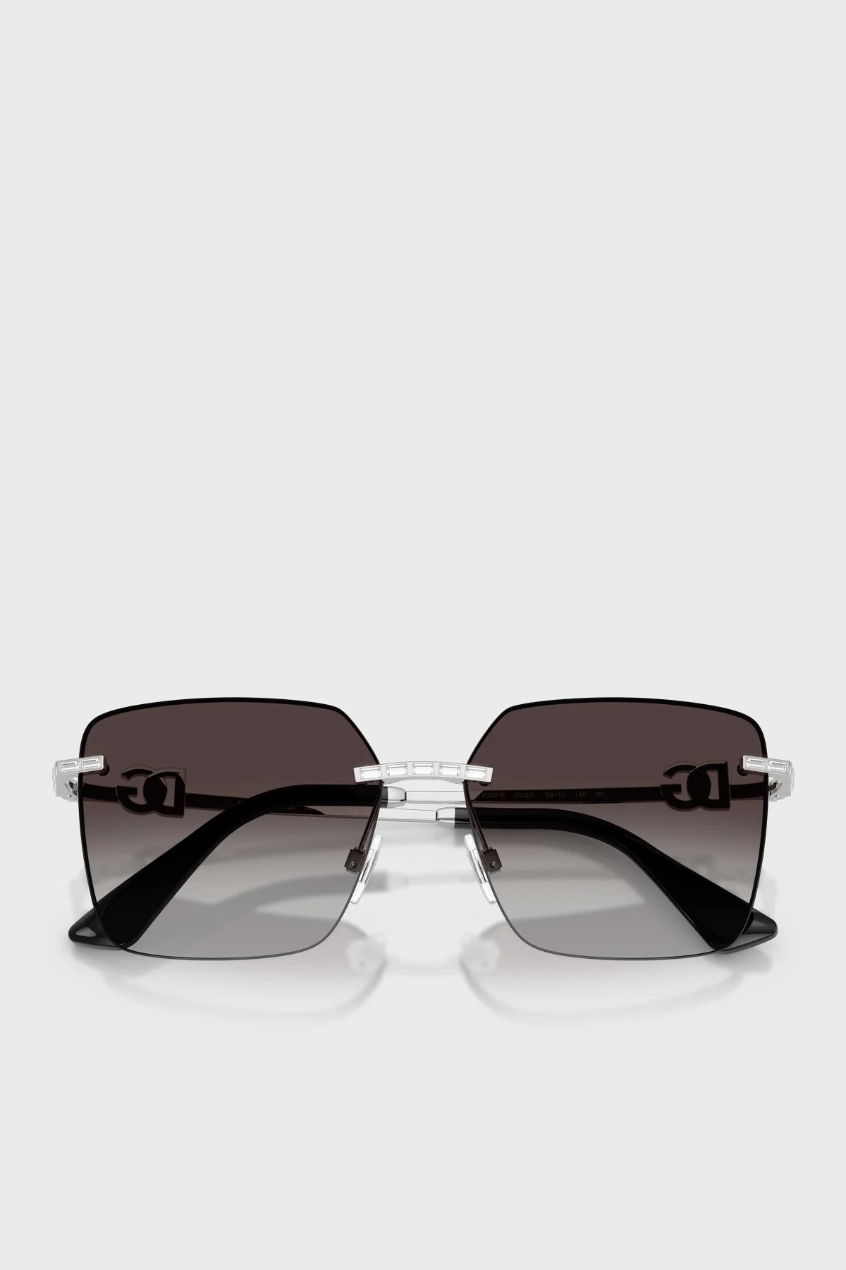 Dolce Gabbana Logolu Güneş Kadın Gözlük 0DG2332B 058G 59 Gümüş - 2