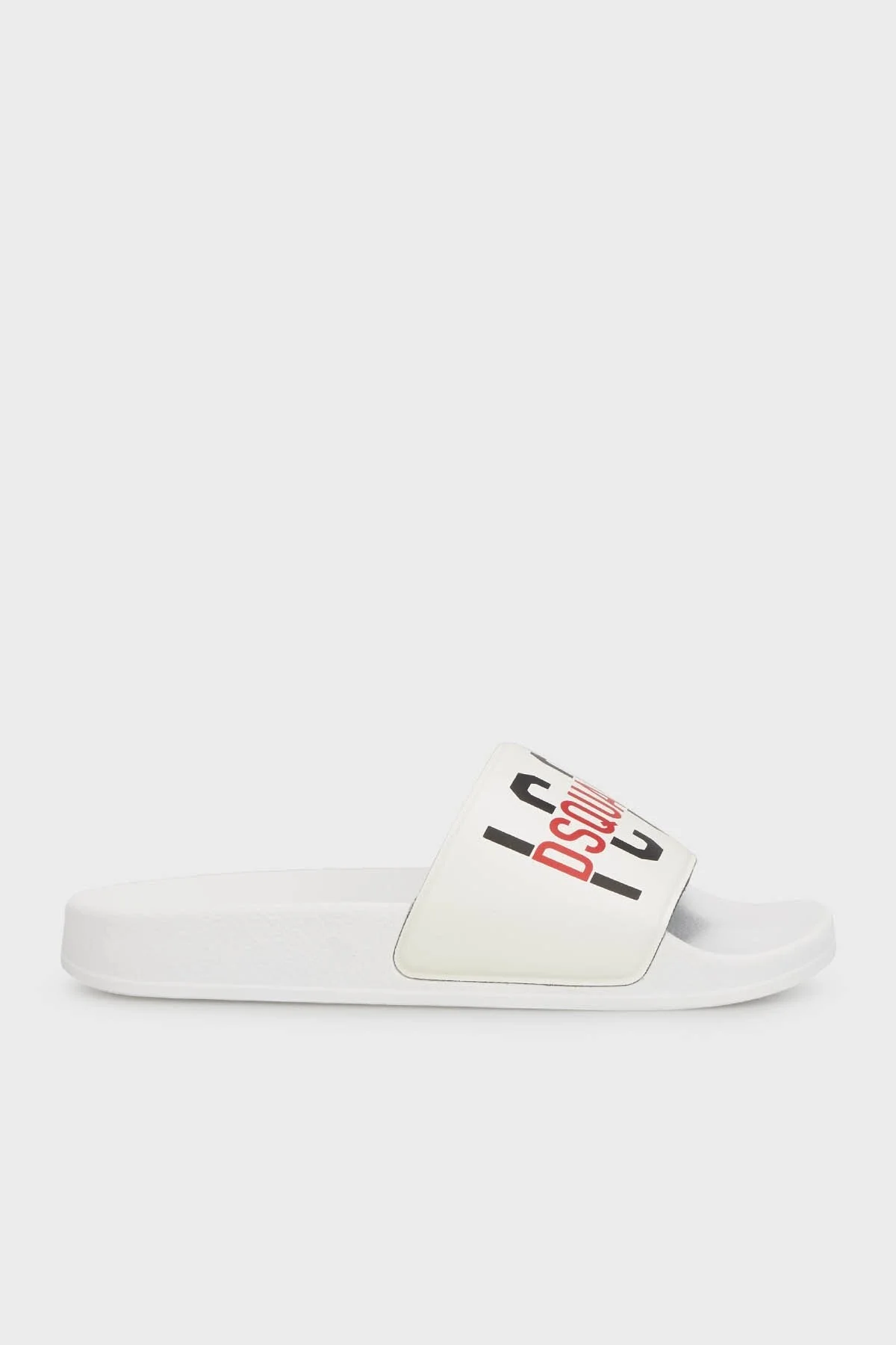 Dsquared2 Çocuk Logolu Düz Terlik DQ0331-P4137 WHITE BEYAZ - 1