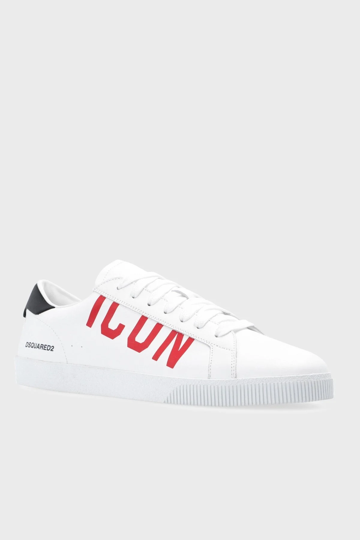 Dsquared2 Hakiki Deri Sneaker Erkek Ayakkabı SNM018801 500001 M1899 BEYAZ - 3