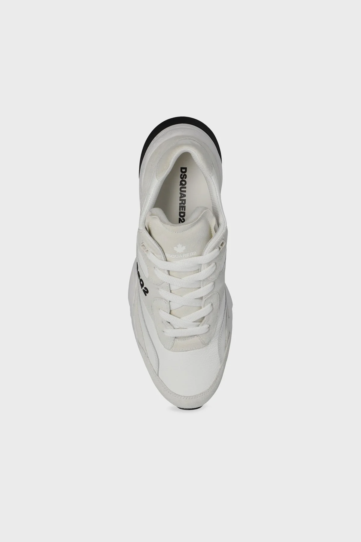 Dsquared2 Hakiki Deri Spor Erkek Ayakkabı SNM028201 606243 1062 BEYAZ - 4