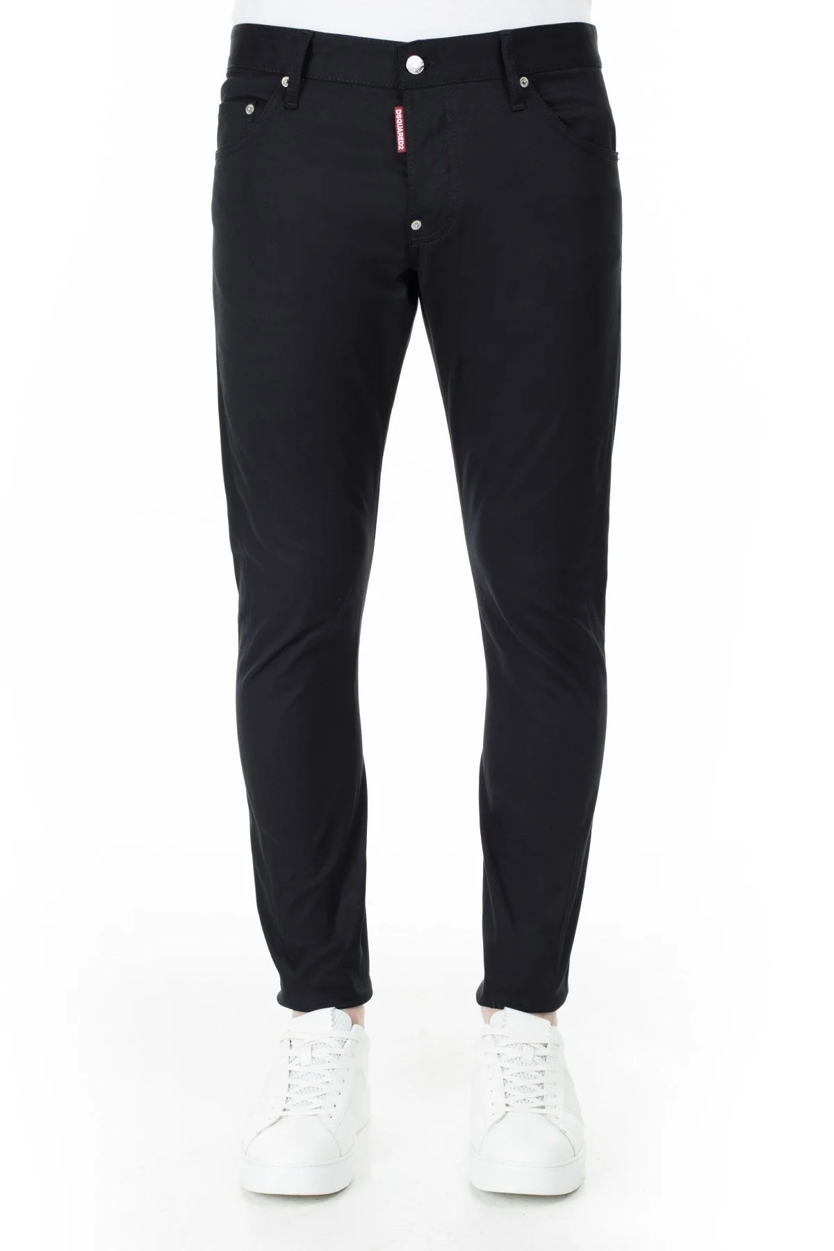 Dsquared2 Jeans Erkek Pamuklu Pantolon S74LB0691 S39021 900 SİYAH - 2