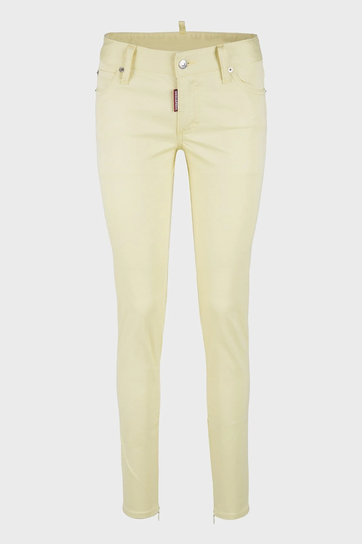 DSQUARED2 JEANS Bayan Pamuklu Pantolon S72LB0090 S39021 170 SARI - 1