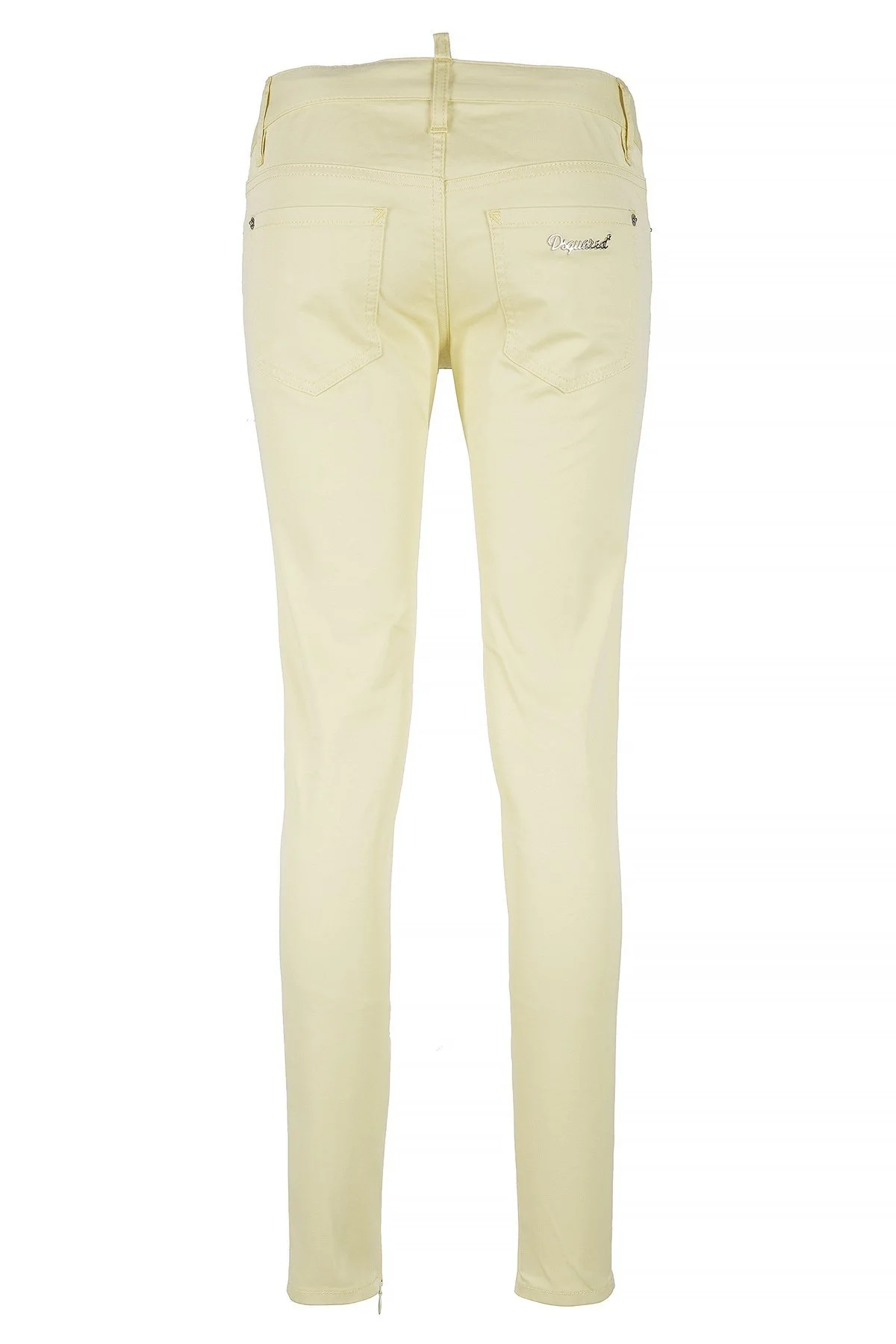 DSQUARED2 JEANS Bayan Pamuklu Pantolon S72LB0090 S39021 170 SARI - 2