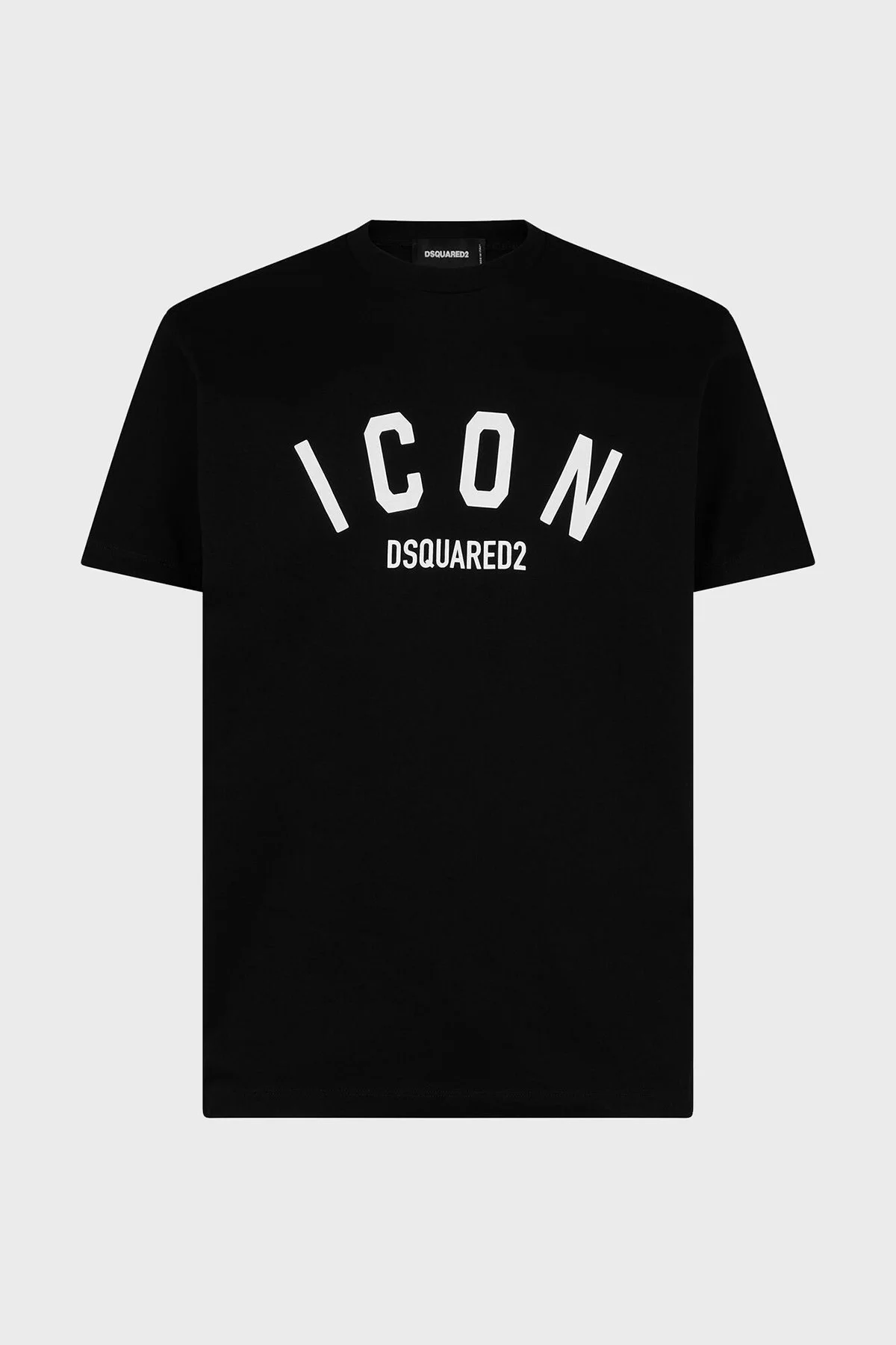 Dsquared2 Logo Baskılı % 100 Pamuk Regular Fit Bisiklet Yaka Erkek T Shirt S79GC0089 S23009 900 SİYAH - 9
