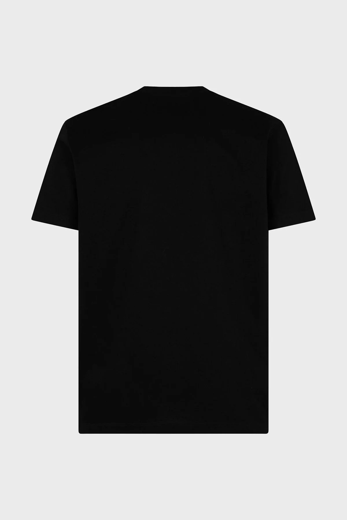 Dsquared2 Logo Baskılı % 100 Pamuk Regular Fit Bisiklet Yaka Erkek T Shirt S79GC0089 S23009 900 SİYAH - 10