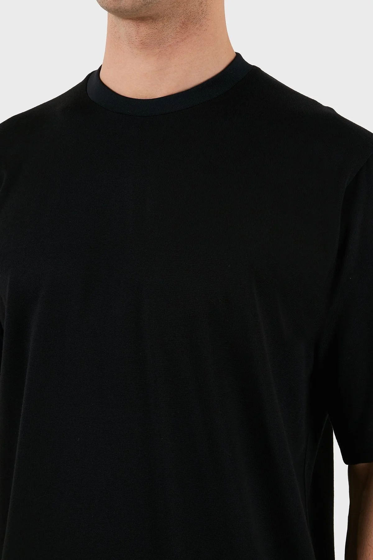 Dsquared2 Logo Baskılı Regular Fit Pamuklu Bisiklet Yaka Erkek T Shirt S74GD1266 S21658 900 SİYAH - 10