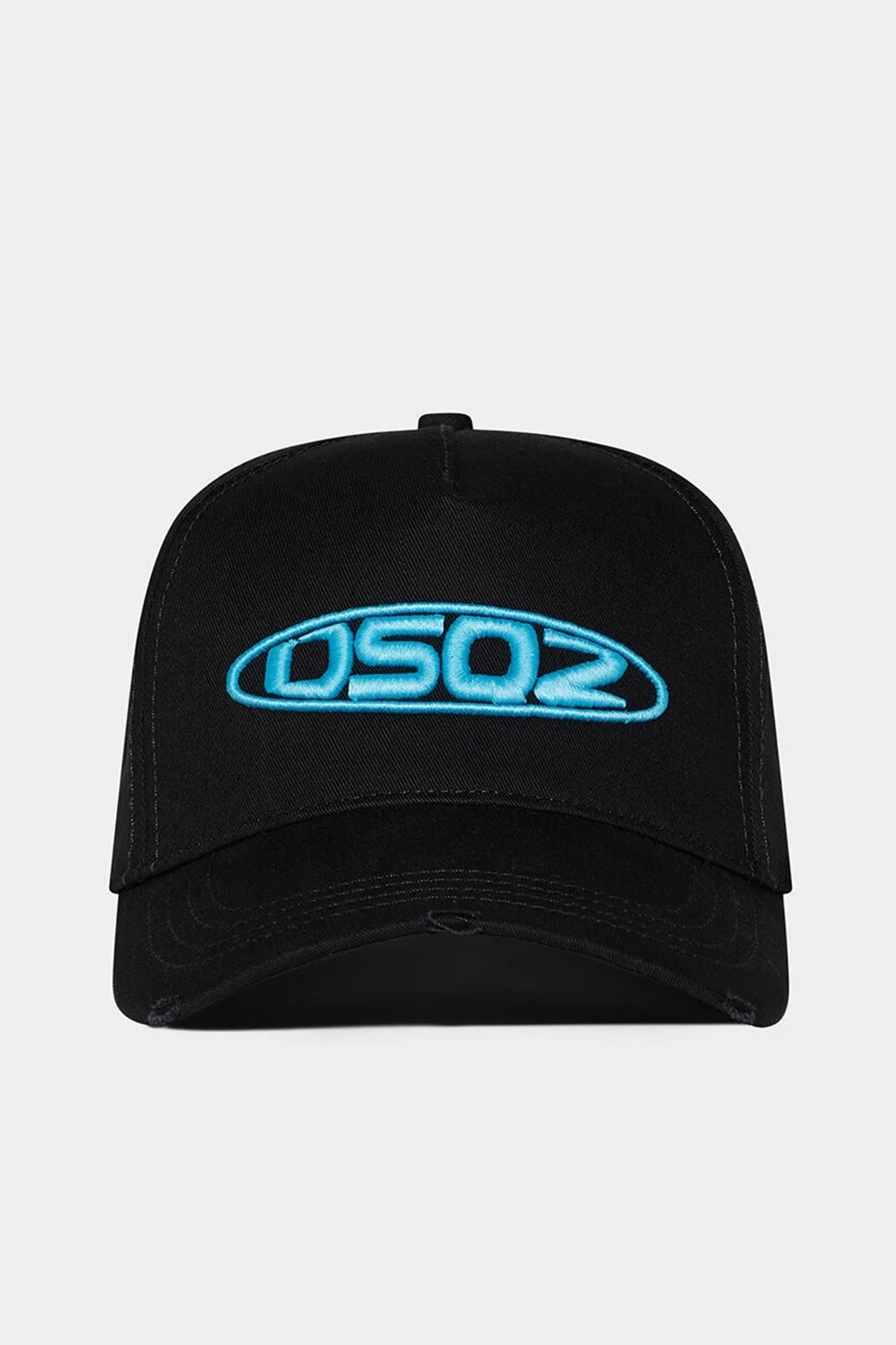 Dsquared2 Logolo Pamuklu Vintage Efektli Erkek Şapka BCM0689 05C00001 M2432 SİYAH - 1