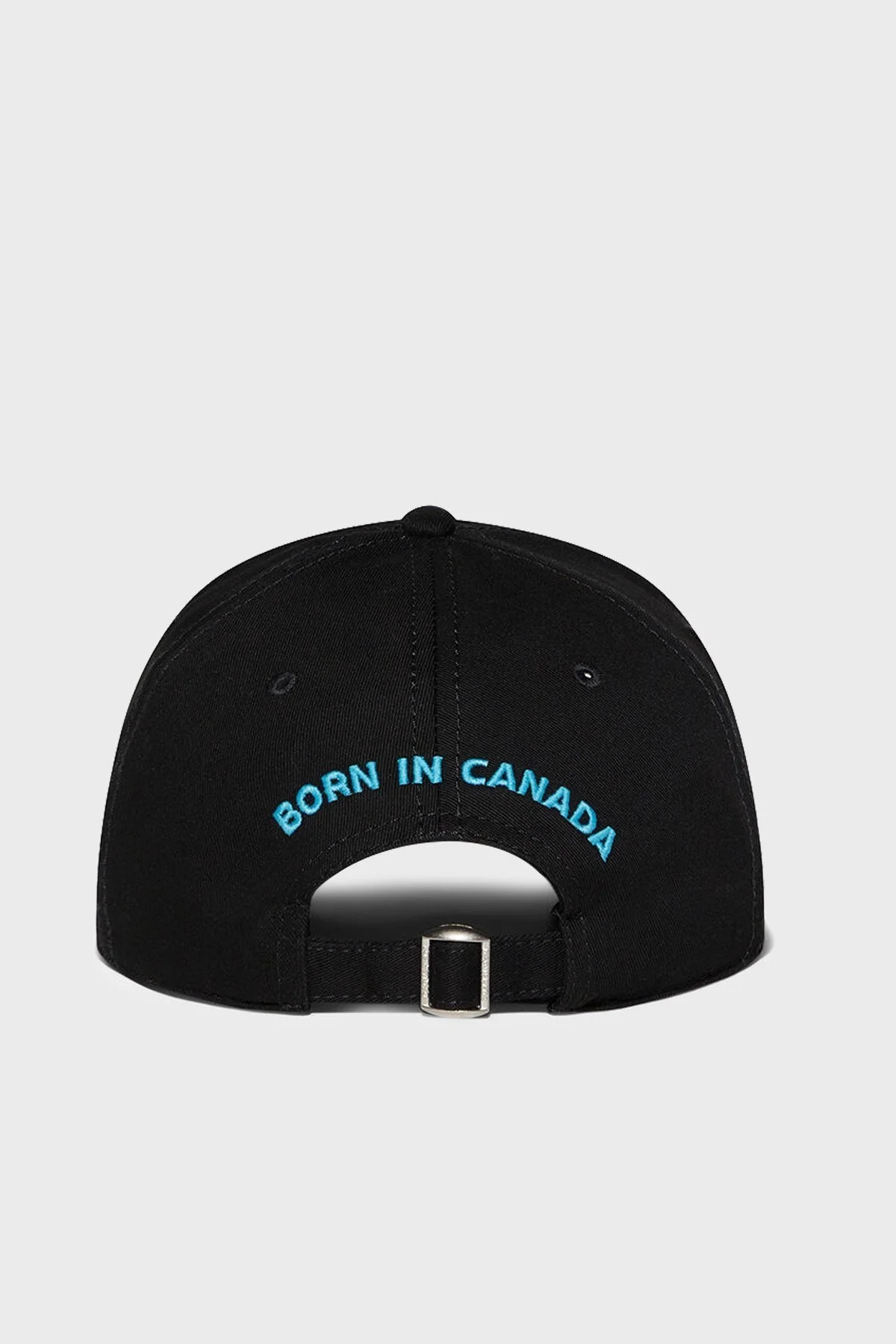 Dsquared2 Logolo Pamuklu Vintage Efektli Erkek Şapka BCM0689 05C00001 M2432 SİYAH - 3