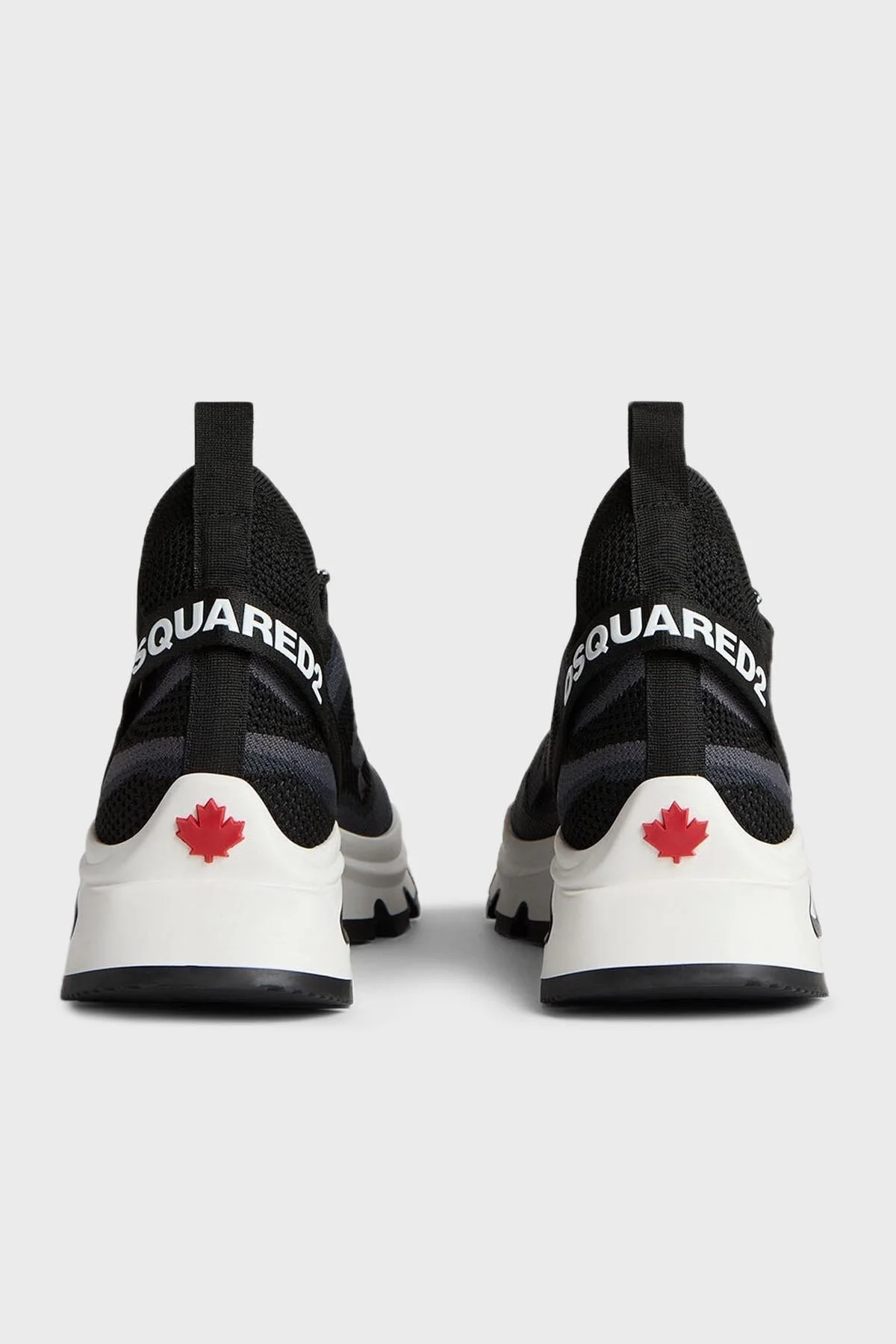 Dsquared2 Logolu Kalın Tabanlı Sneaker Erkek Ayakkabı SNM033659 207273 2124 SİYAH - 9