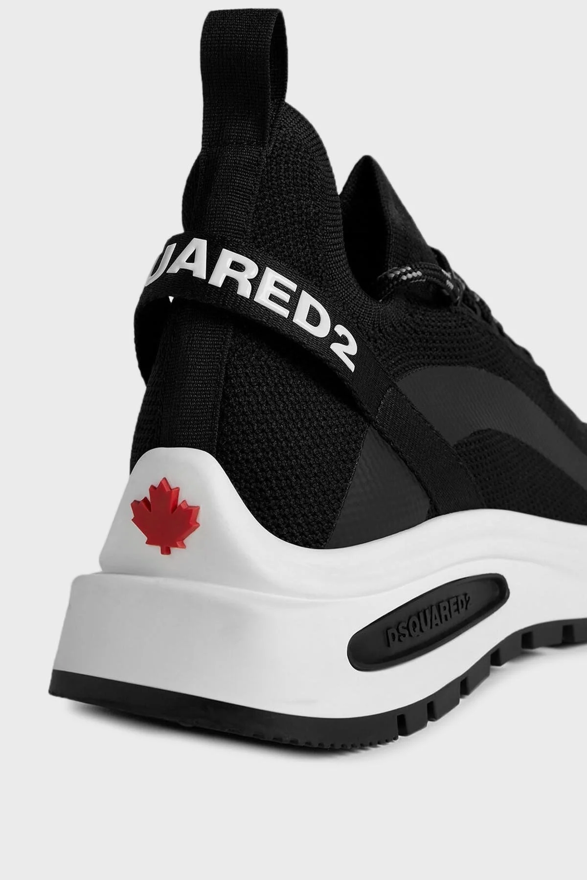 Dsquared2 Logolu Kalın Tabanlı Sneaker Erkek Ayakkabı SNM033759 207274 2124 SİYAH - 9