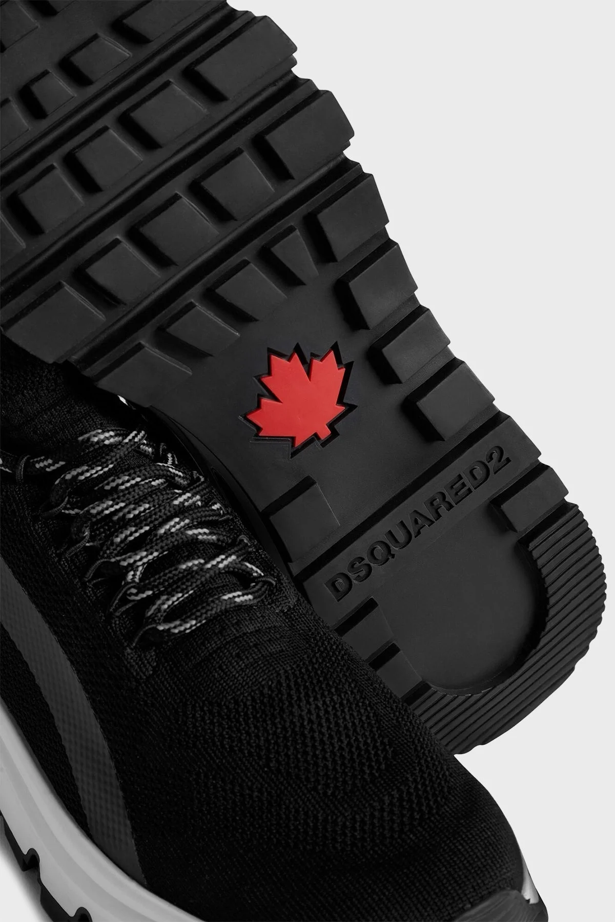 Dsquared2 Logolu Kalın Tabanlı Sneaker Erkek Ayakkabı SNM033759 207274 2124 SİYAH - 10