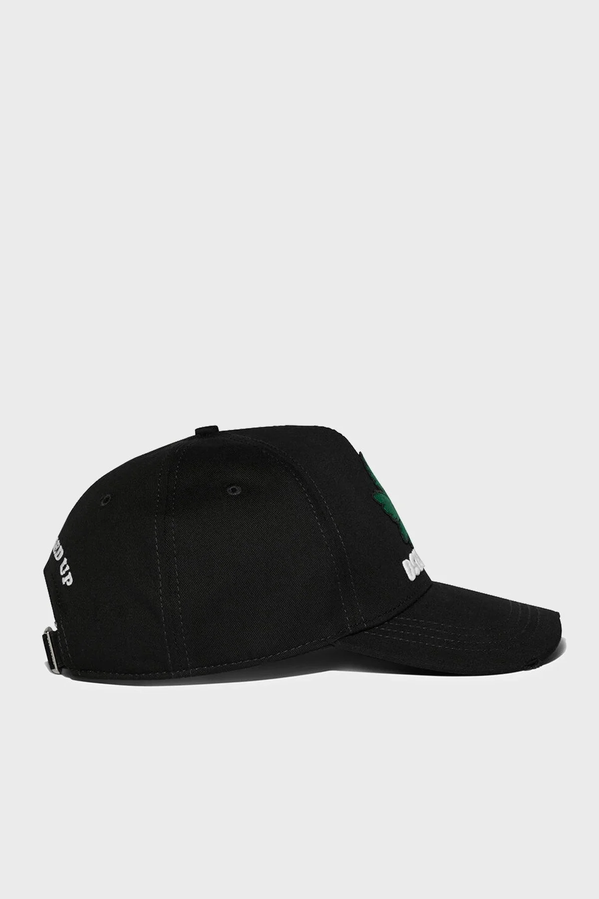 Dsquared2 Logolu Pamuklu Vintage Efektli Erkek Şapka BCM0695 05C00001 2124 SİYAH - 3