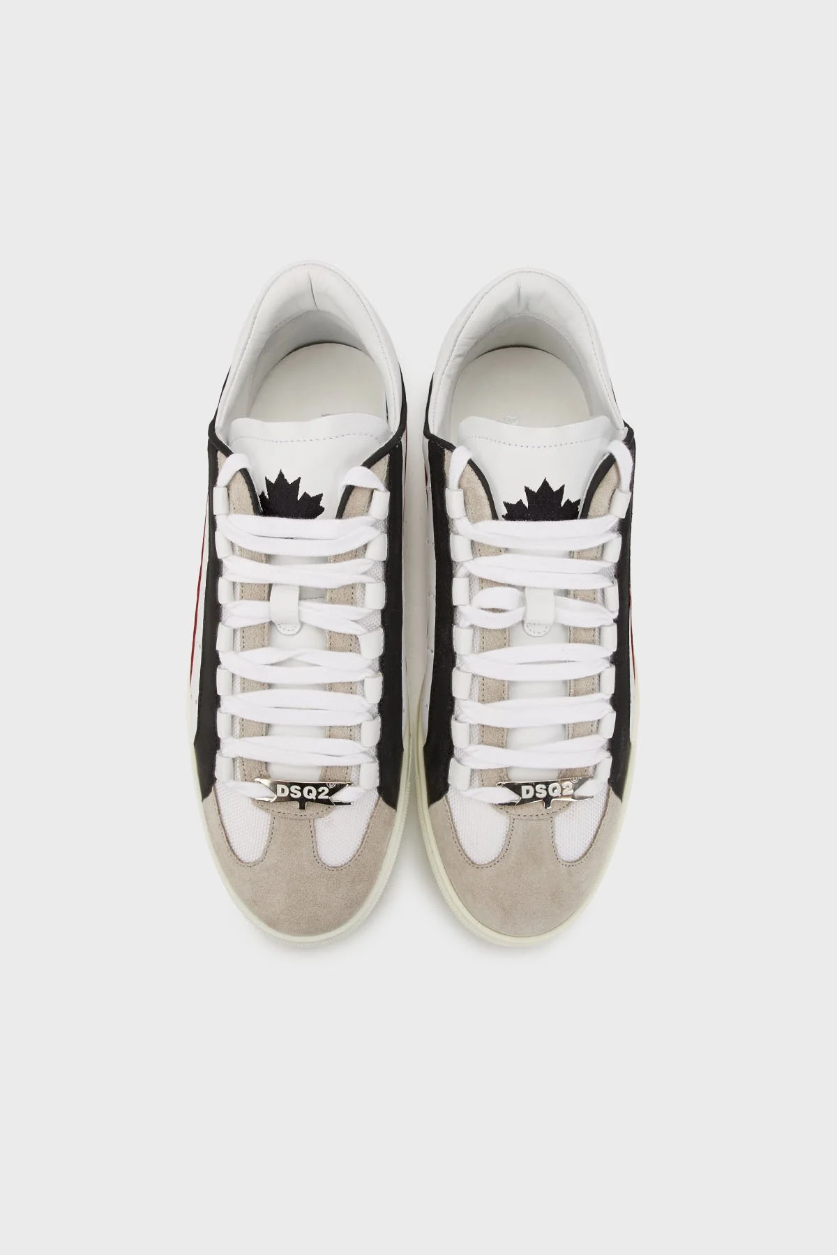 Dsquared2 Logolu Sneaker Erkek Ayakkabı SNM0006 11570001 M244 BEYAZ - 4