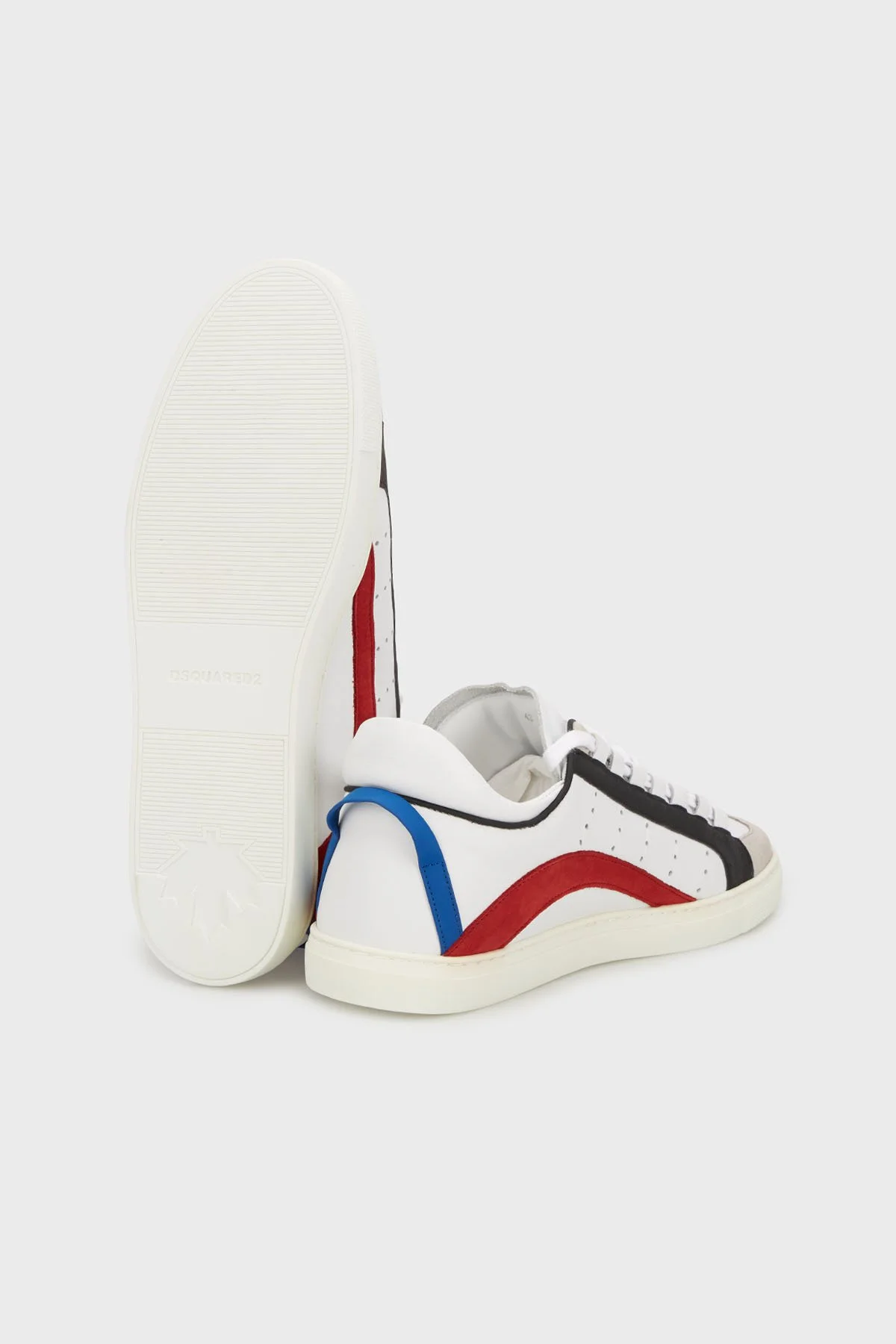 Dsquared2 Logolu Sneaker Erkek Ayakkabı SNM0006 11570001 M244 BEYAZ - 5