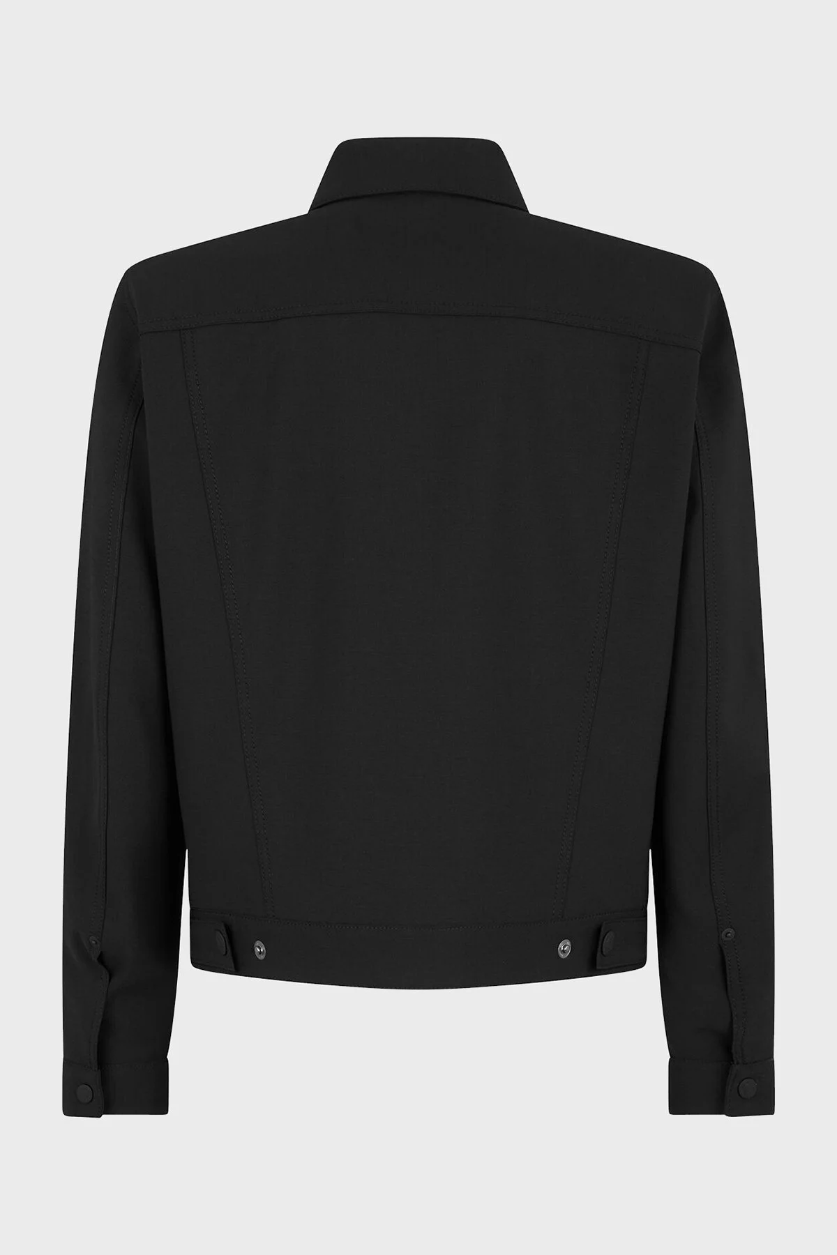 Dsquared2 Logolu Streç Yünlü Slim Fit Bomber Kot Erkek Ceket S74AM1482 S40320 900 SİYAH - 6