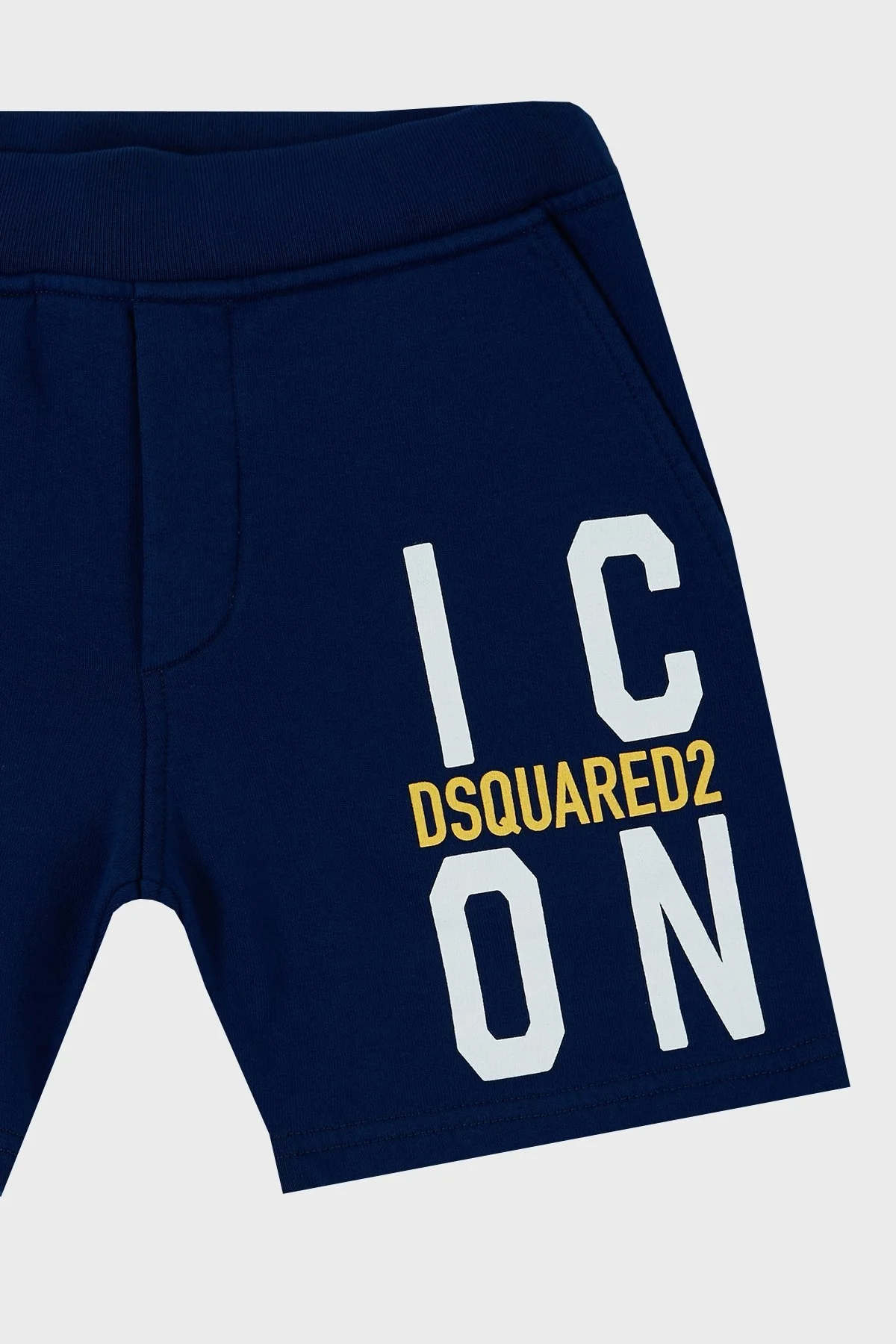 Dsquared2 Pamuklu Cepli Çocuk DQ0250 D002Y Short DQ0250-D002Y BLUE SAKS - 7