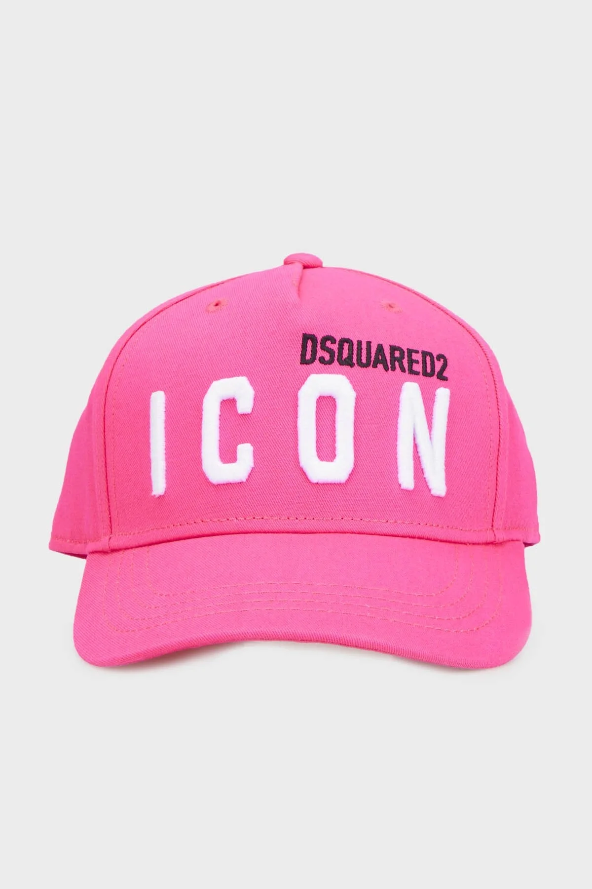 Dsquared2 Pamuklu Çocuk DQ0269 D00I8 Şapka DQ0269-D00I8 MAGENTA PEMBE - 4