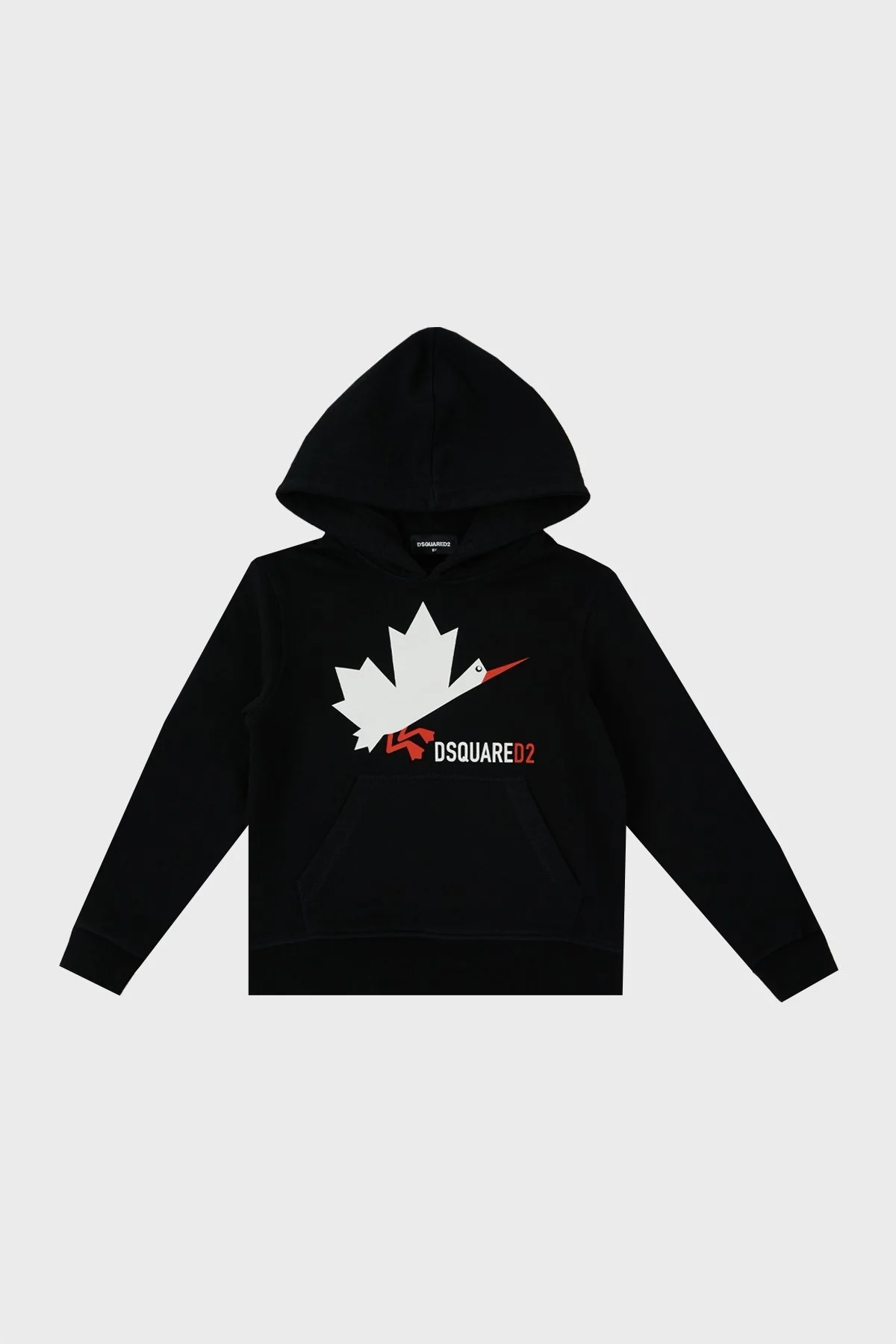 Dsquared2 Pamuklu Kapüşonlu Çocuk DQ0222 D002Y Sweat DQ0222-D002Y BLACK SİYAH - 1