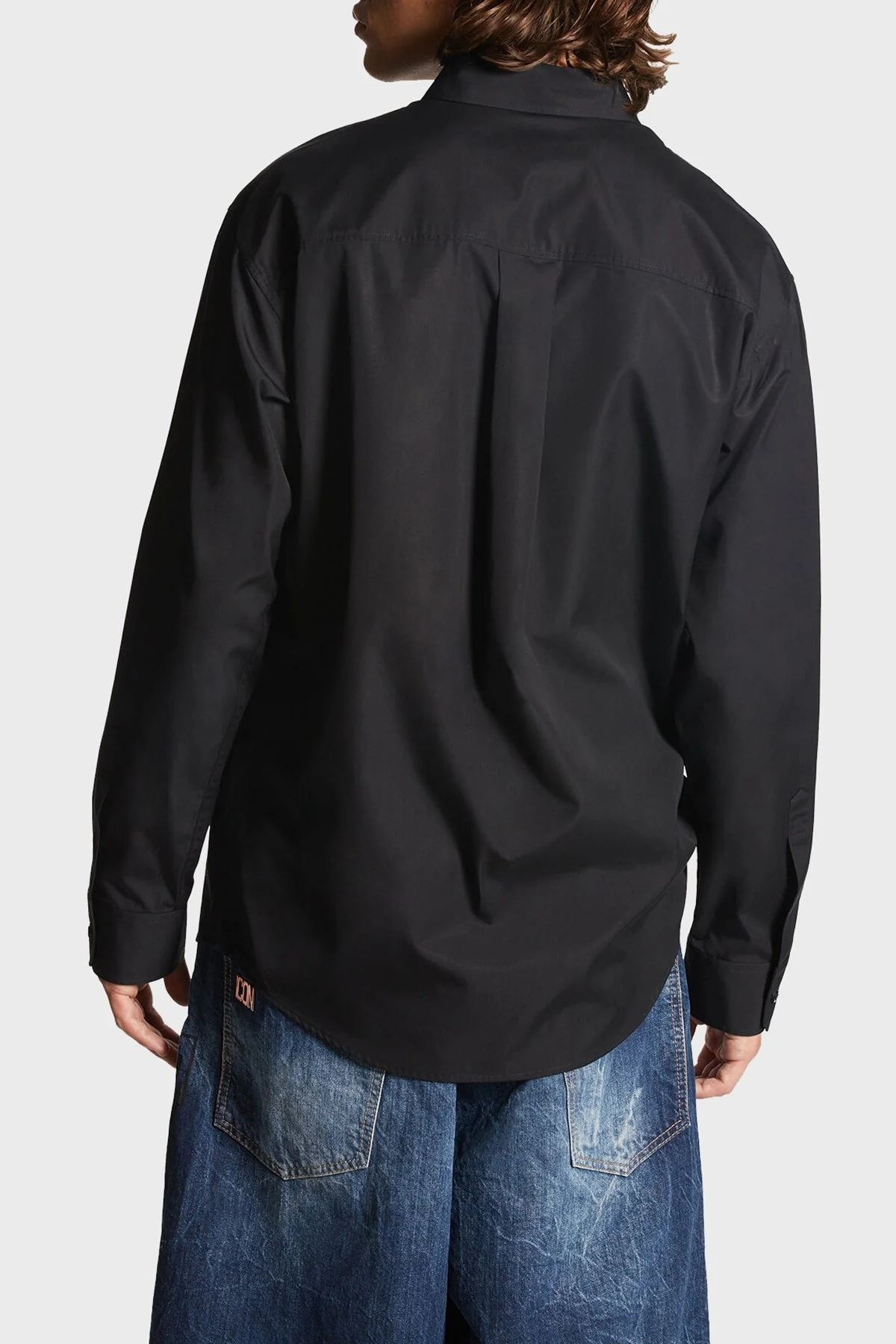 Dsquared2 Pamuklu Regular Fit Erkek Gömlek S79DL0026 S36275 900 SİYAH - 3