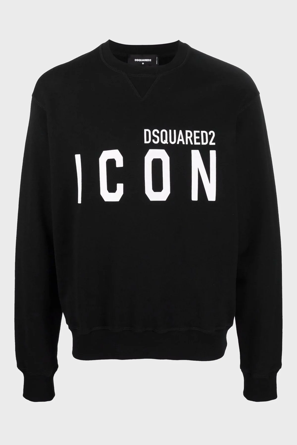 Dsquared2 Pamuklu Regular Fit Erkek Sweat S79GU0004 S25516 965 SİYAH-BEYAZ - 8