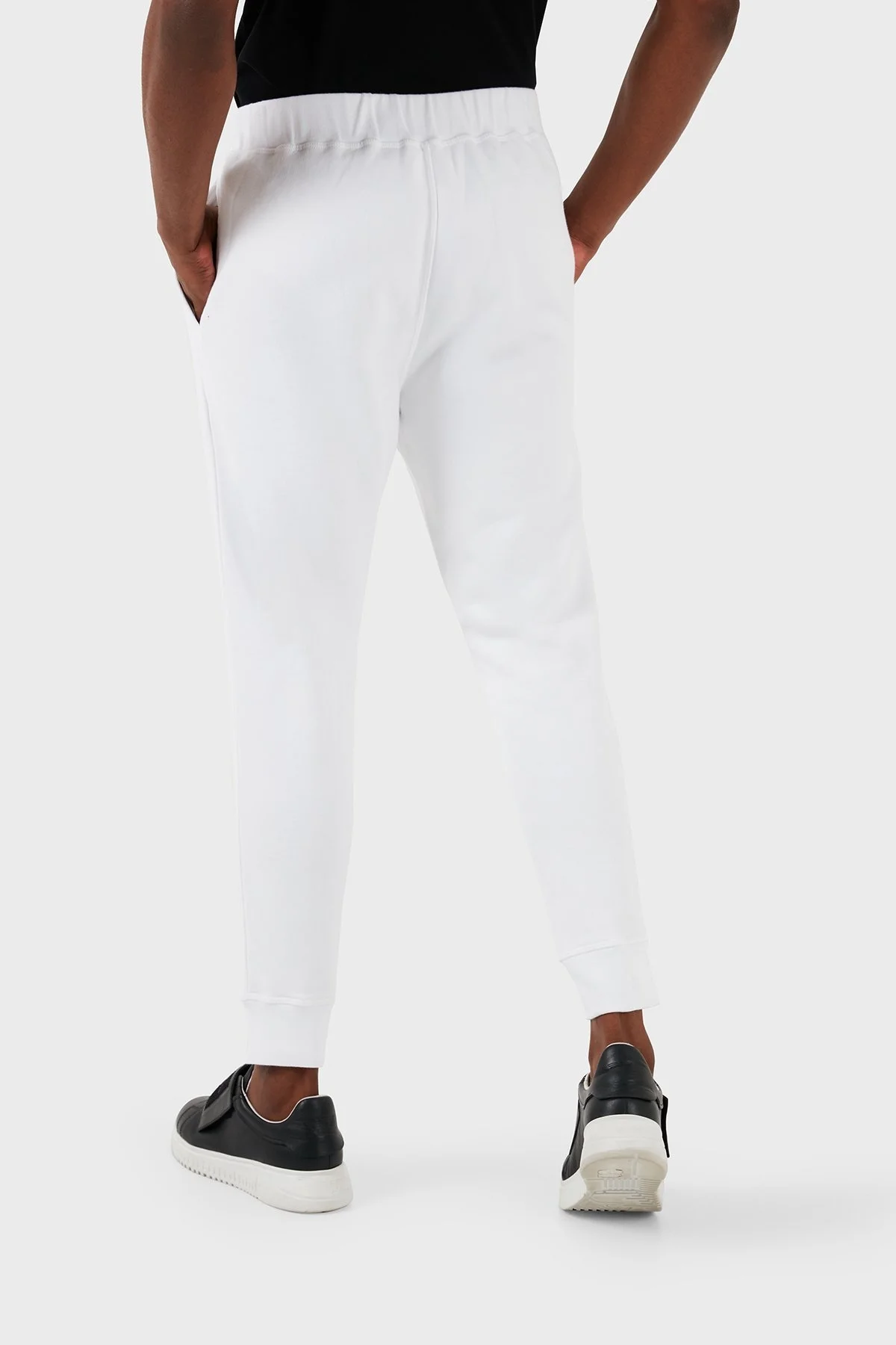 Dsquared2 Pamuklu Regular Fit Jogger Erkek Pantolon S79KA0041 S25516 964 BEYAZ - 4