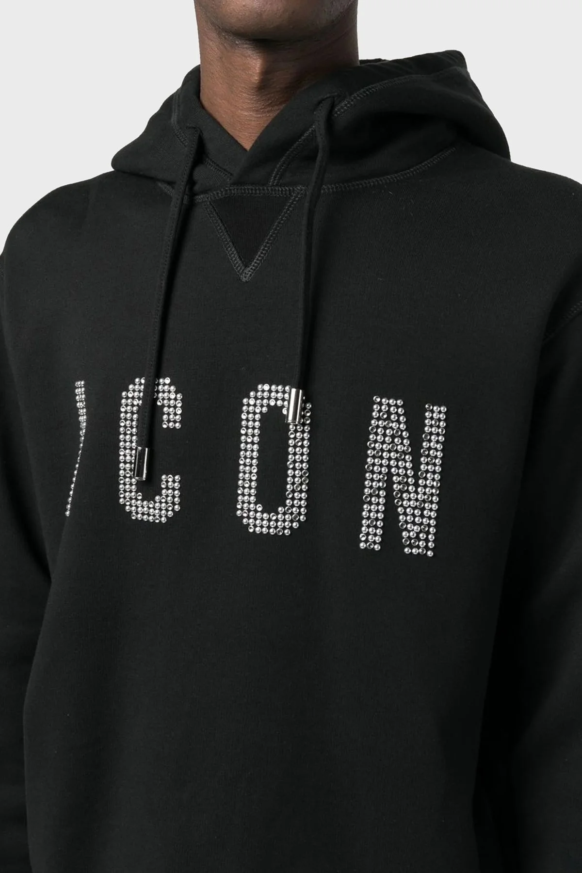 Dsquared2 Pamuklu Regular Fit Kapüşonlu Erkek Sweat S79GU0106 S25516 900 SİYAH - 9