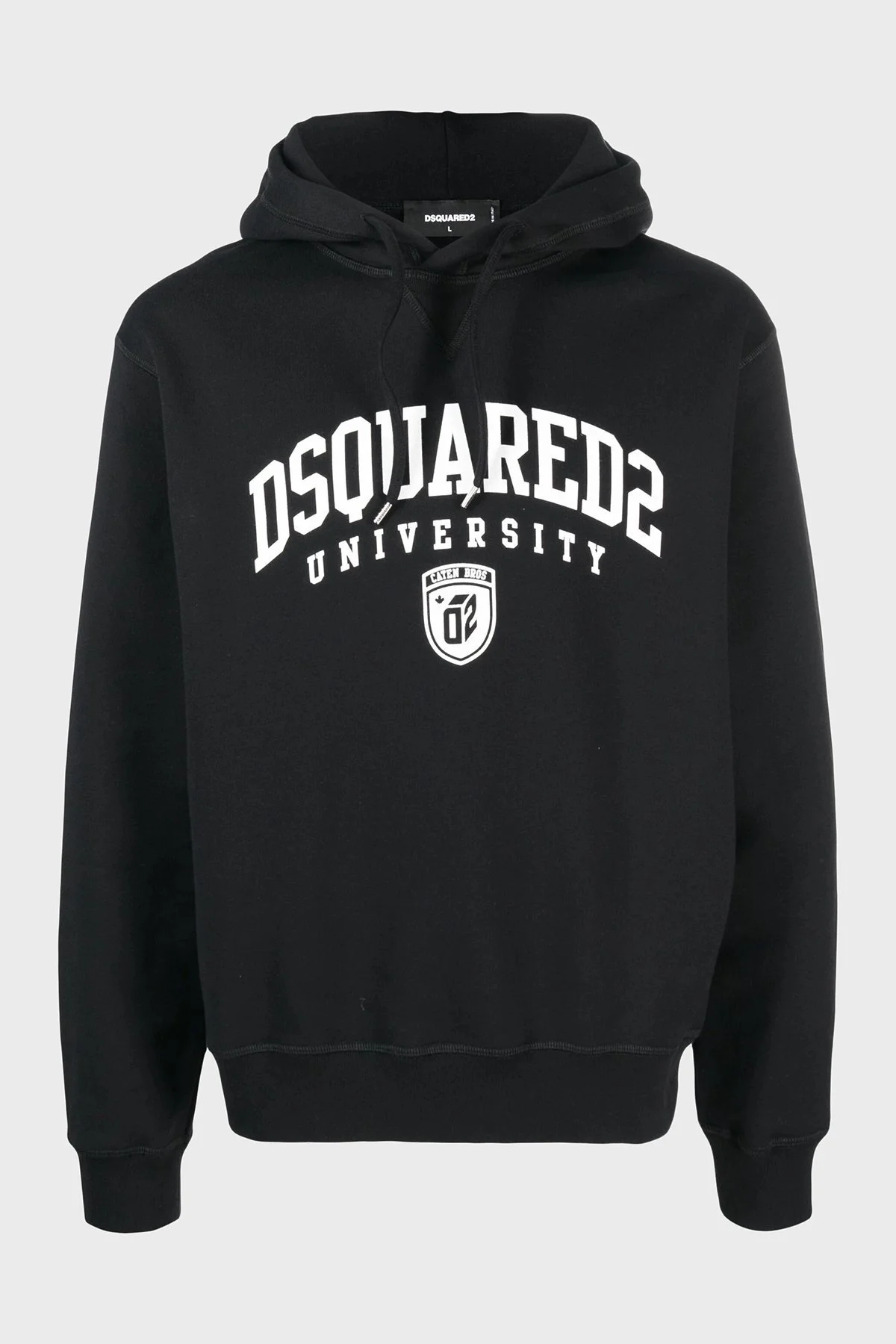 Dsquared2 Pamuklu Relaxed Fit Kapüşonlu Erkek Sweat S74GU0744 S25516 900 SİYAH - 10