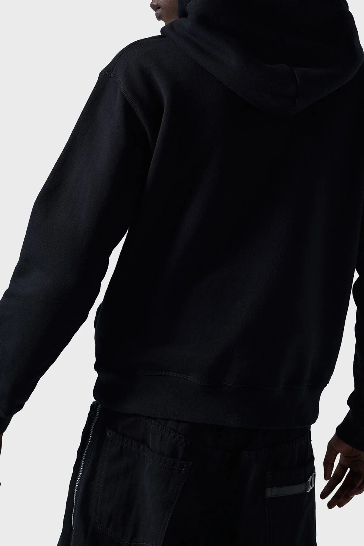 Dsquared2 Pamuklu Relaxed Fit Kapüşonlu Erkek Sweat S79HG0011 S25516 900 SİYAH - 3