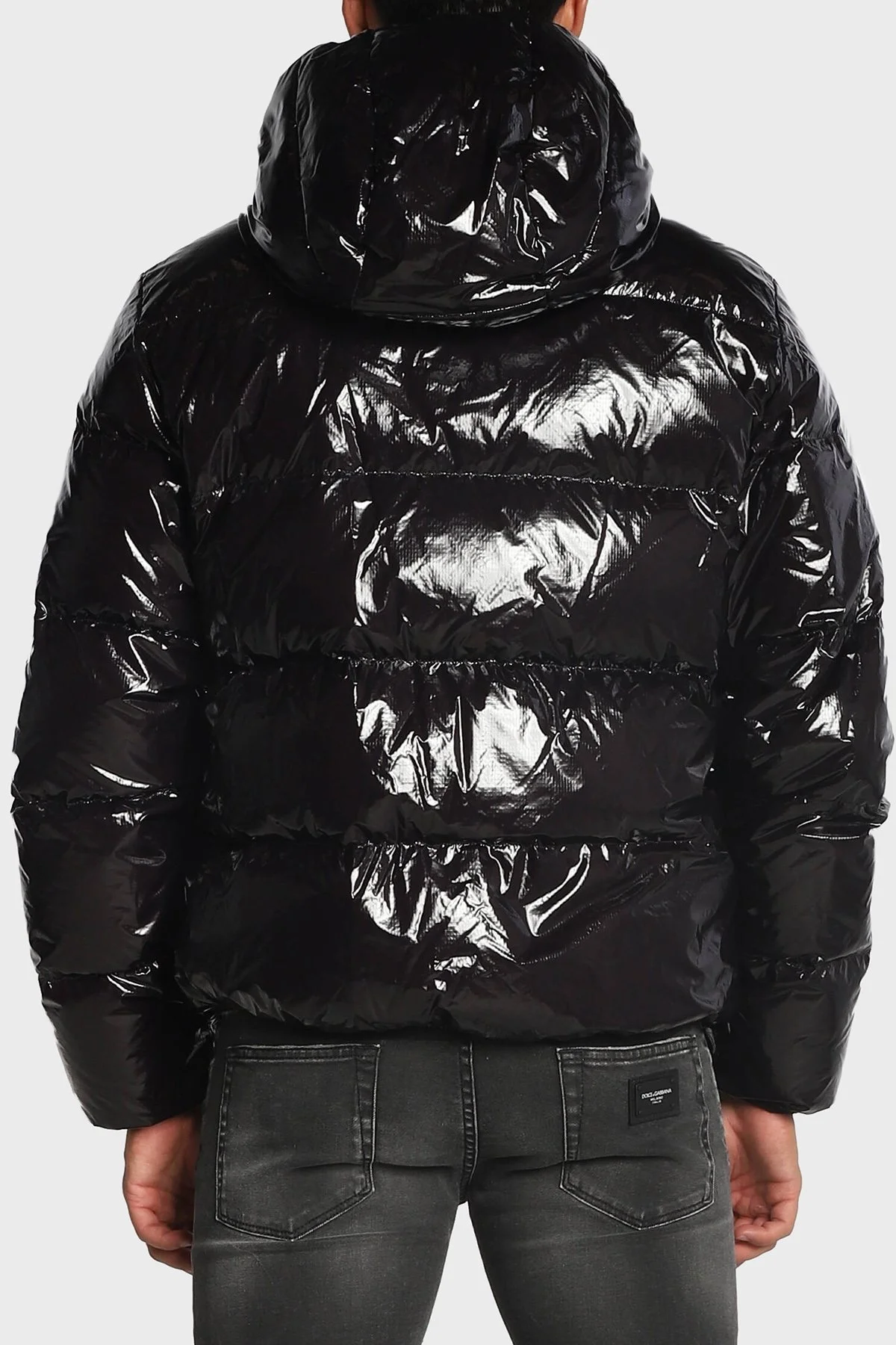 Dsquared2 Regular Fit Kuş Tüyü Dolgulu Kapüşonlu Şişme Erkek Mont S74AM1322 S54056 900 SİYAH - 5