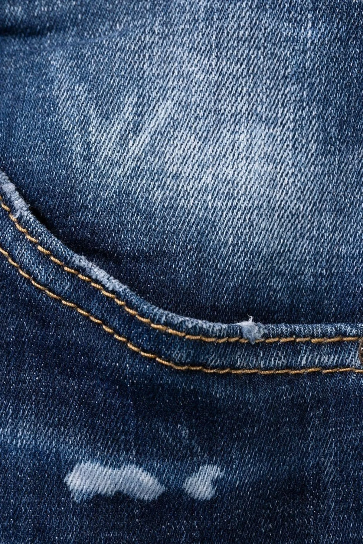 Dsquared2 Streç Pamuklu Cool Guy Skinny Fit Jeans Erkek Kot Pantolon S71LB1102 S30342 470 LACİVERT - 11