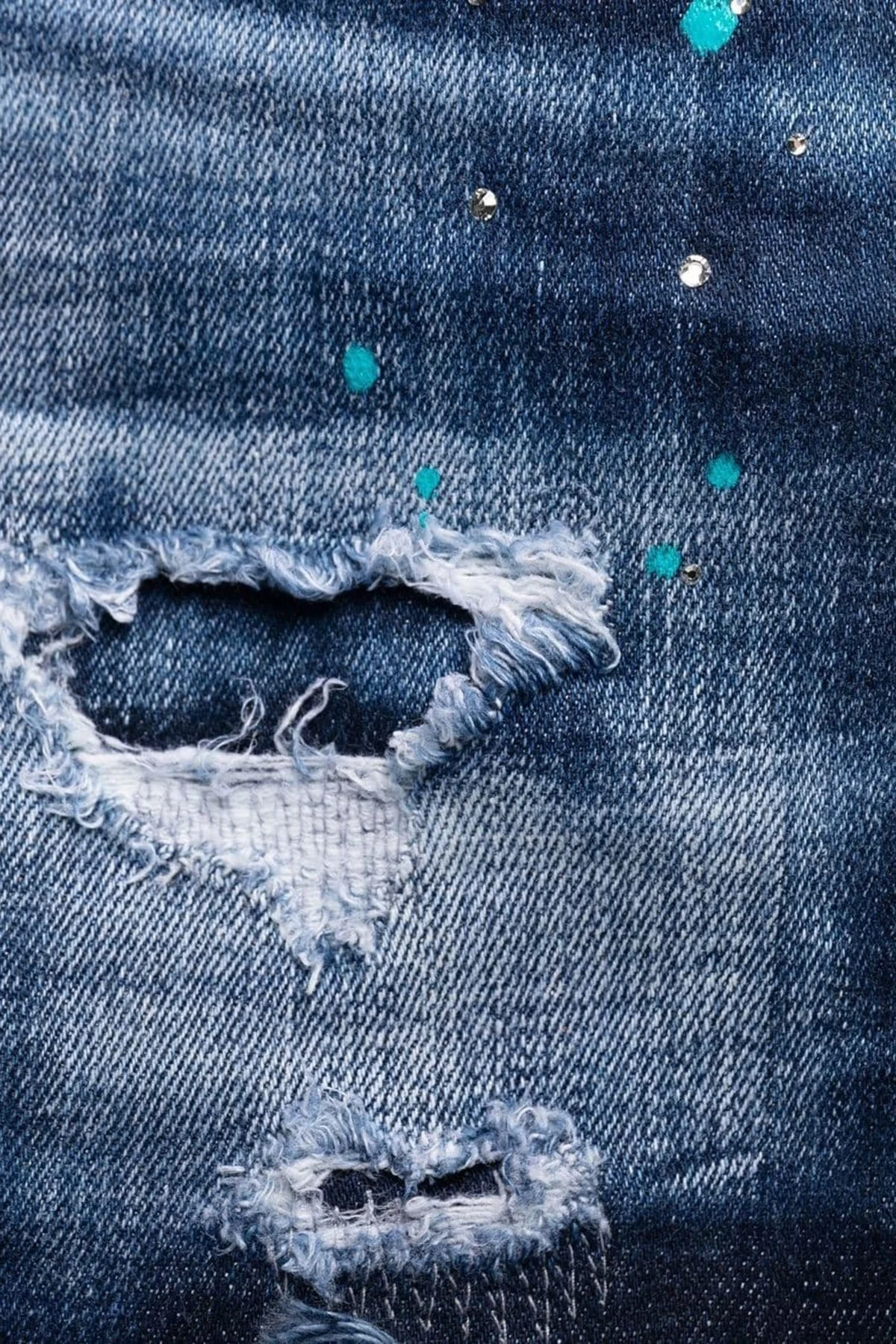 Dsquared2 Streç Pamuklu Cool Guy Skinny Fit Jeans Erkek Kot Pantolon S71LB1102 S30342 470 LACİVERT - 12